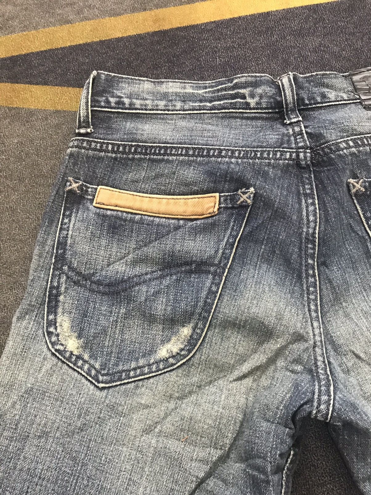 Lee Vtg Lee Riders Distress Denim Jeans Pant Size US 31 - 8 Thumbnail