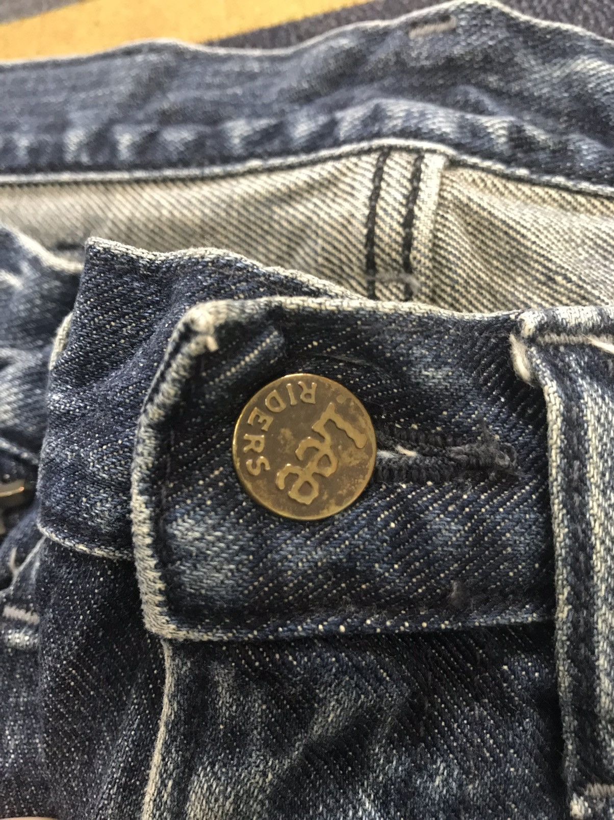 Lee Vtg Lee Riders Distress Denim Jeans Pant Size US 31 - 6 Thumbnail