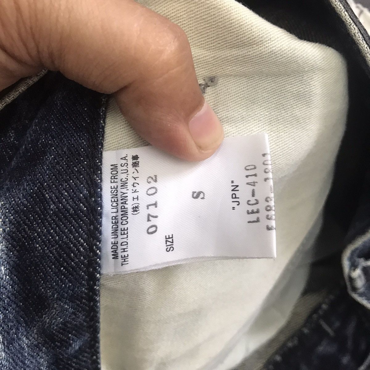 Lee Vtg Lee Riders Distress Denim Jeans Pant Size US 31 - 12 Thumbnail