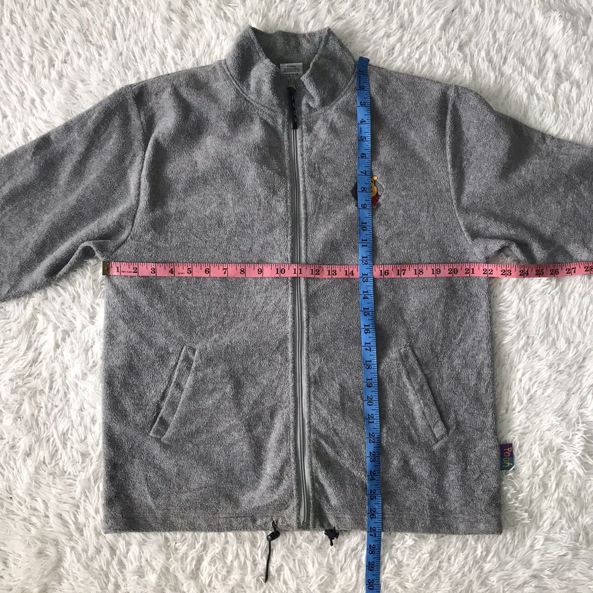 Disney Pooh Fleece Sweater Jacket Size US L / EU 52-54 / 3 - 17 Thumbnail