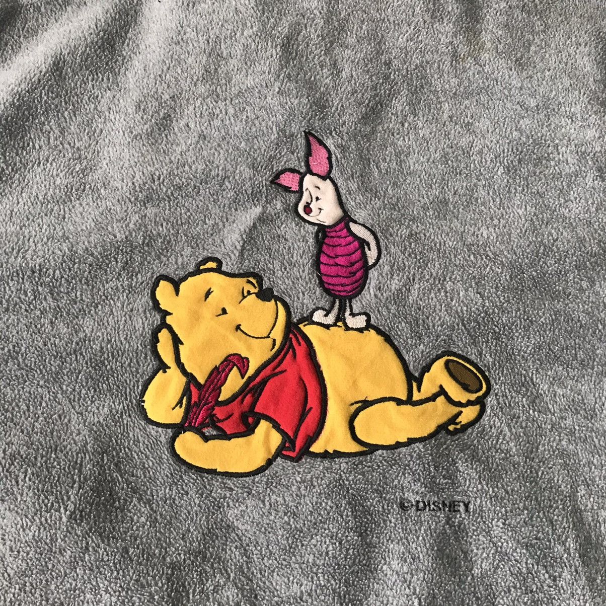 Disney Pooh Fleece Sweater Jacket Size US L / EU 52-54 / 3 - 13 Thumbnail