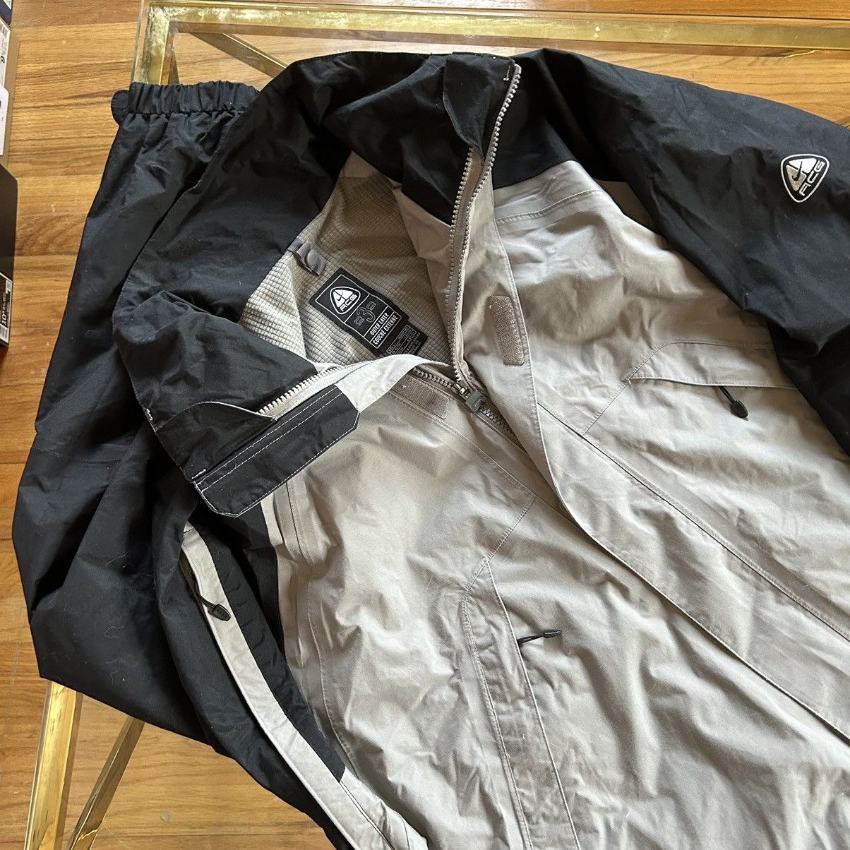 Nike ACG 90s NiKE ACG NYLON STORM-FiT RAiN JACKET COAT YKK DRAWCORD Size US L / EU 52-54 / 3 - 19 Thumbnail