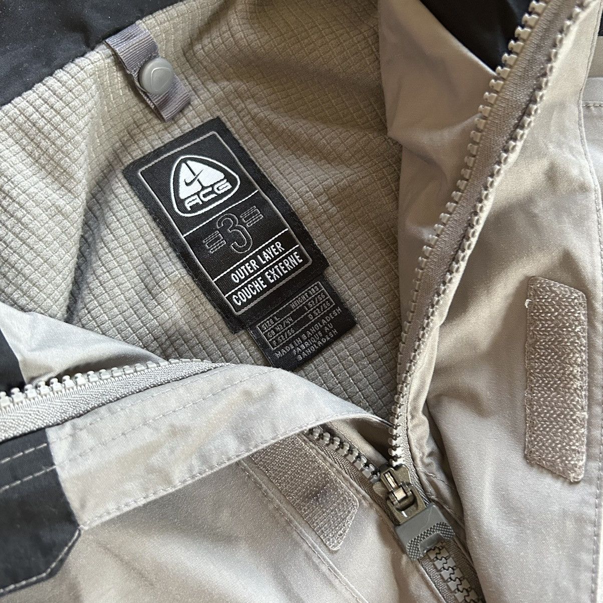 Nike ACG 90s NiKE ACG NYLON STORM-FiT RAiN JACKET COAT YKK DRAWCORD Size US L / EU 52-54 / 3 - 20 Thumbnail