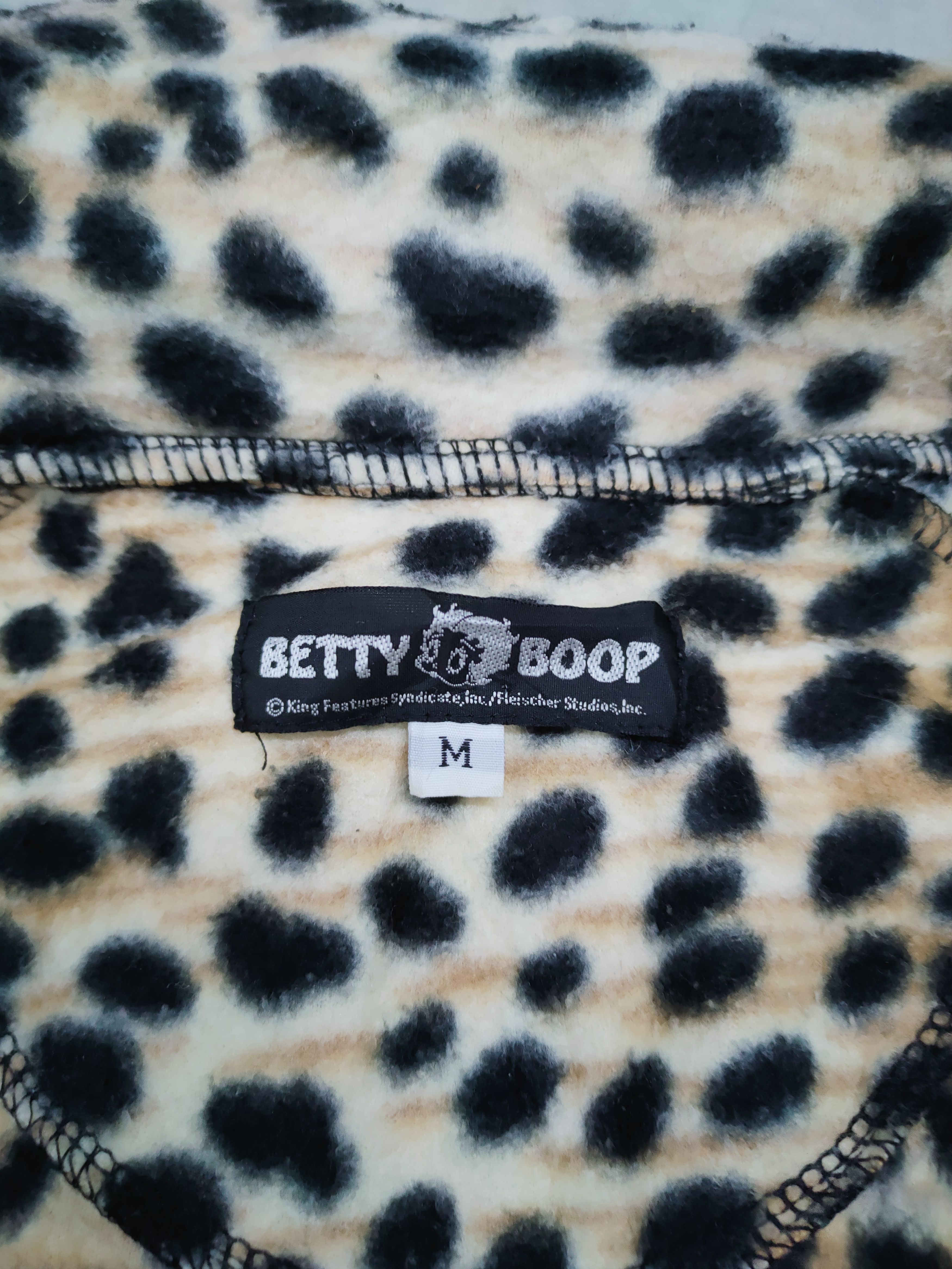 Anime × Japanese Brand Betty Boop Leopard Design Jacket Size US M / EU 48-50 / 2 - 7 Thumbnail