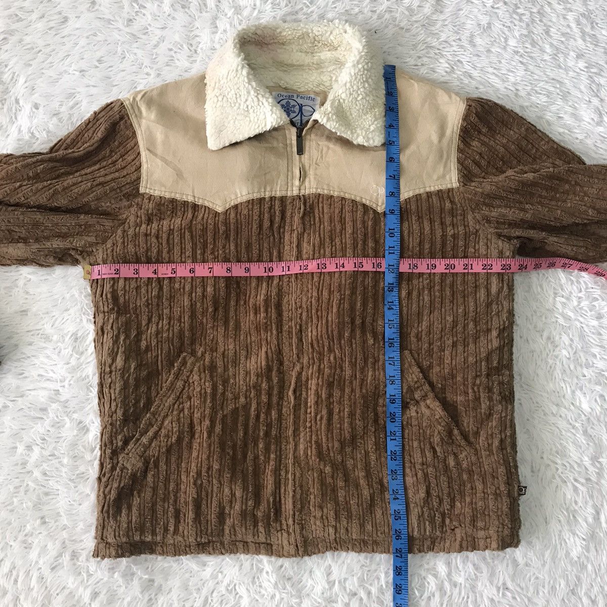 💥Steals💥Nice Fleece Sherpa Style Ocean Pacific Jacket