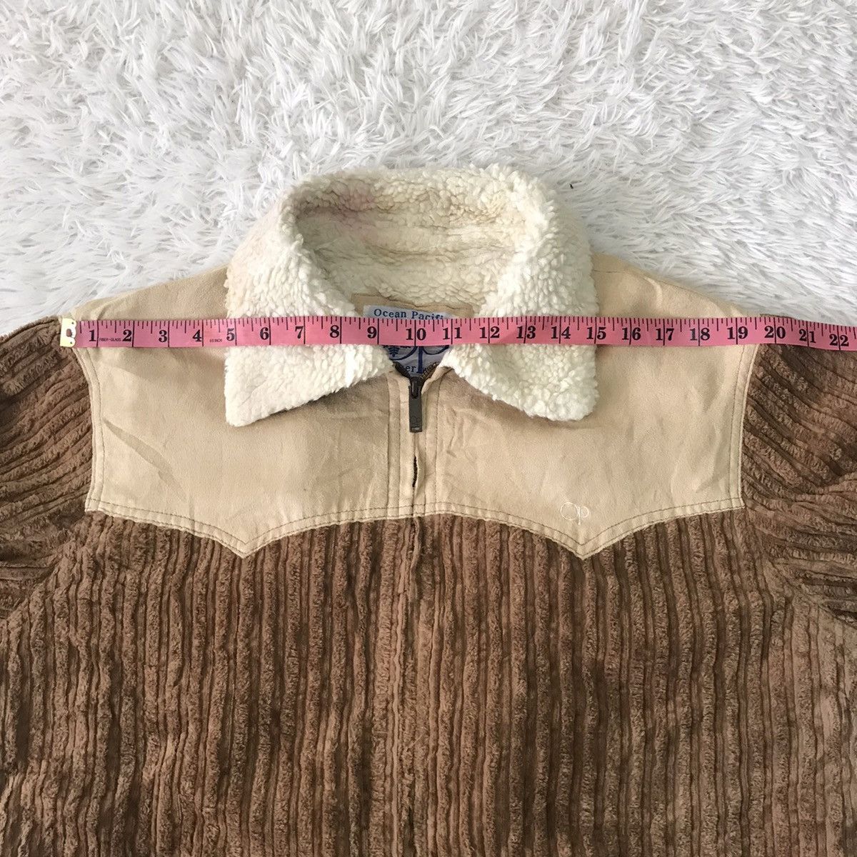 💥Steals💥Nice Fleece Sherpa Style Ocean Pacific Jacket
