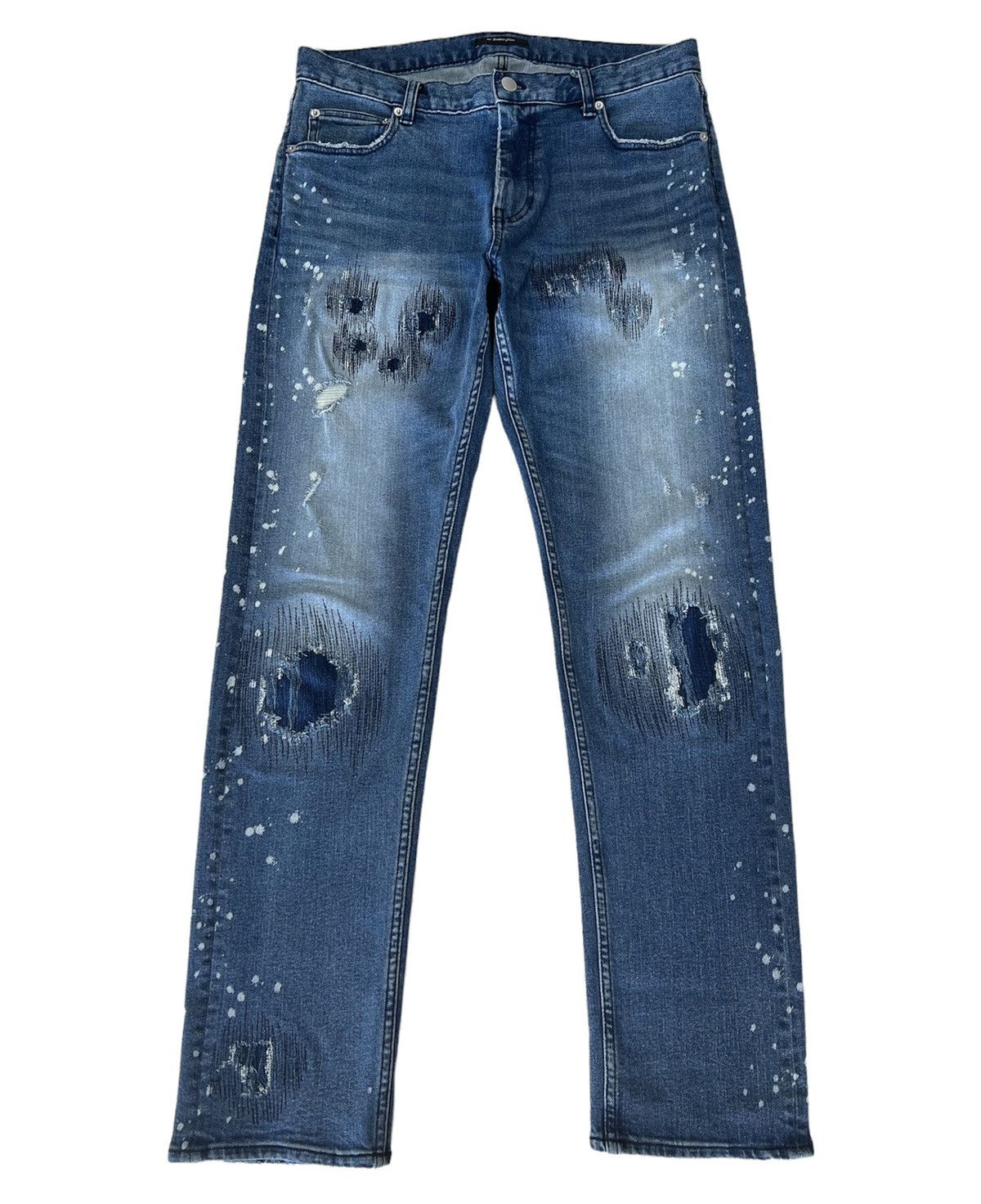 image of Number N Ine N(N) Heavy Boro Painter Denim, Men's (Size 32)