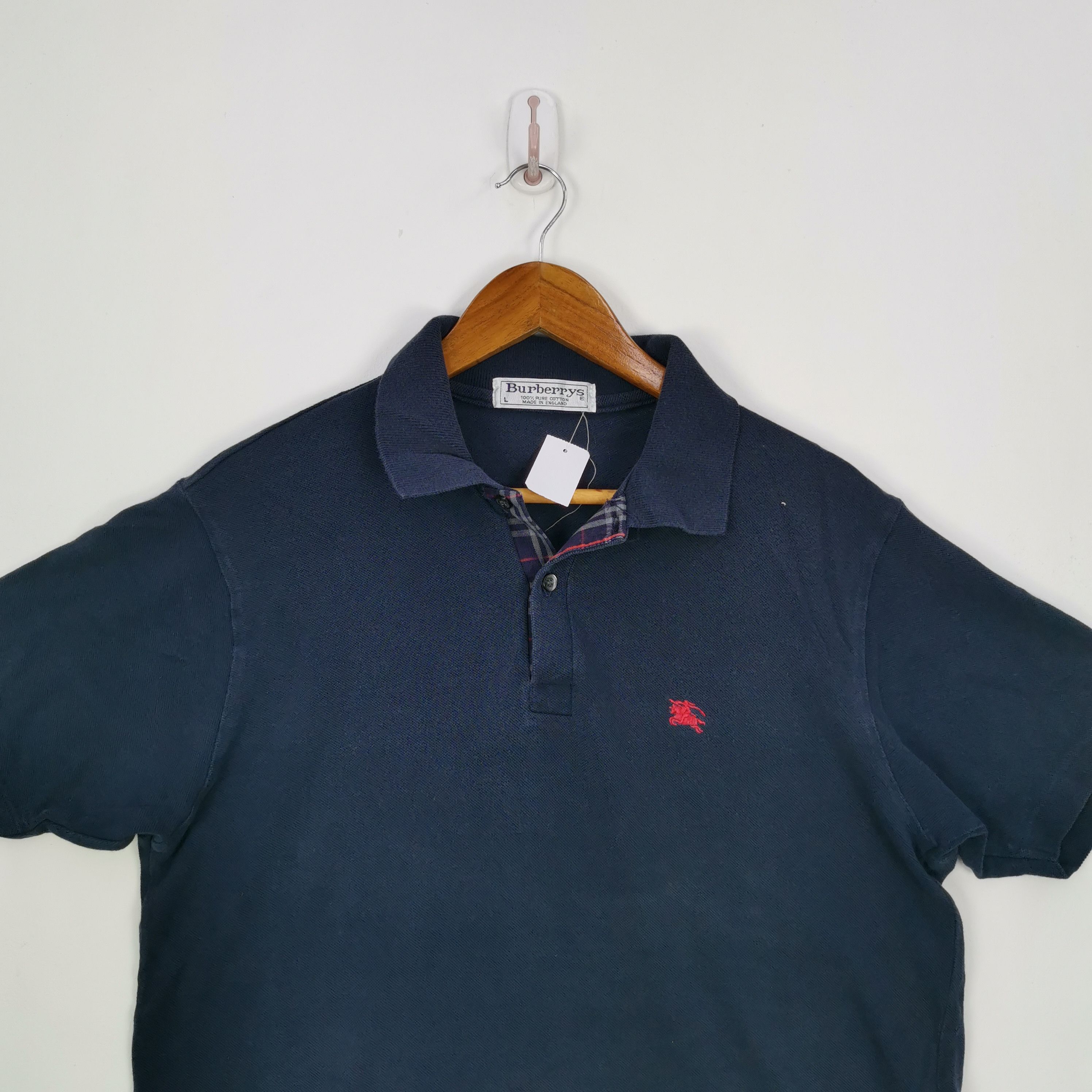 Burberry Vintage Burberry T Shirt Burberrys Tees | BS18945. Size US L / EU 52-54 / 3 - 3 Thumbnail