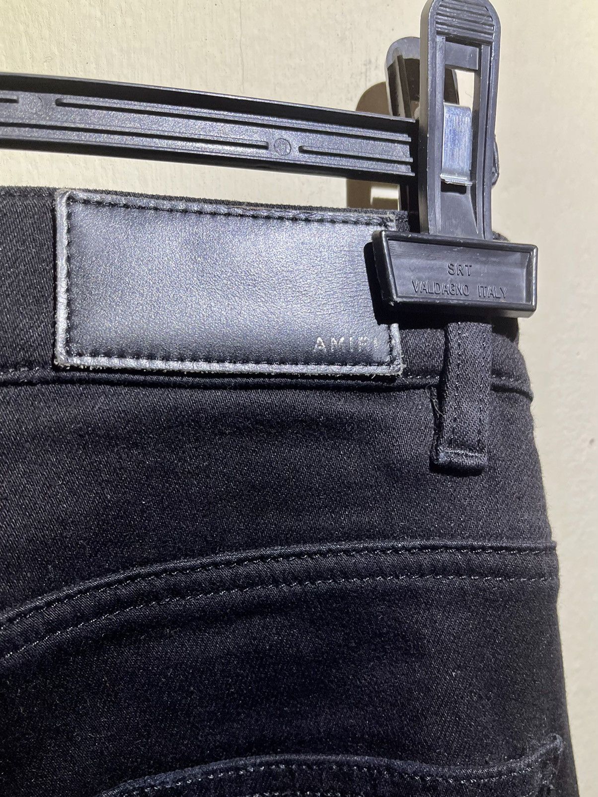 Amiri MX1 Leather Patch Denim Size US 30 / EU 46 - 6 Thumbnail