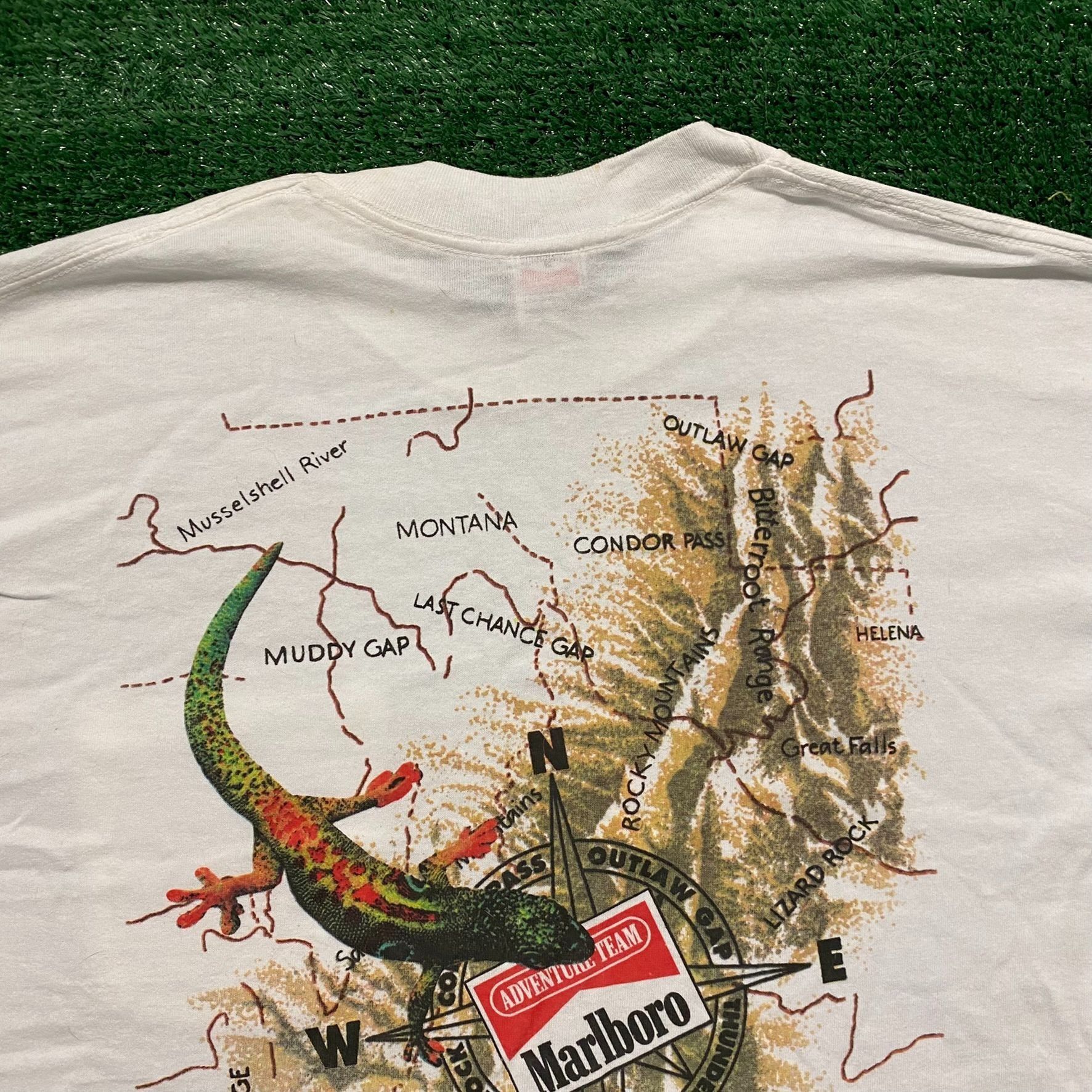 Made In Usa × Marlboro × Vintage Marlboro Lizard Rock Vintage 90s 