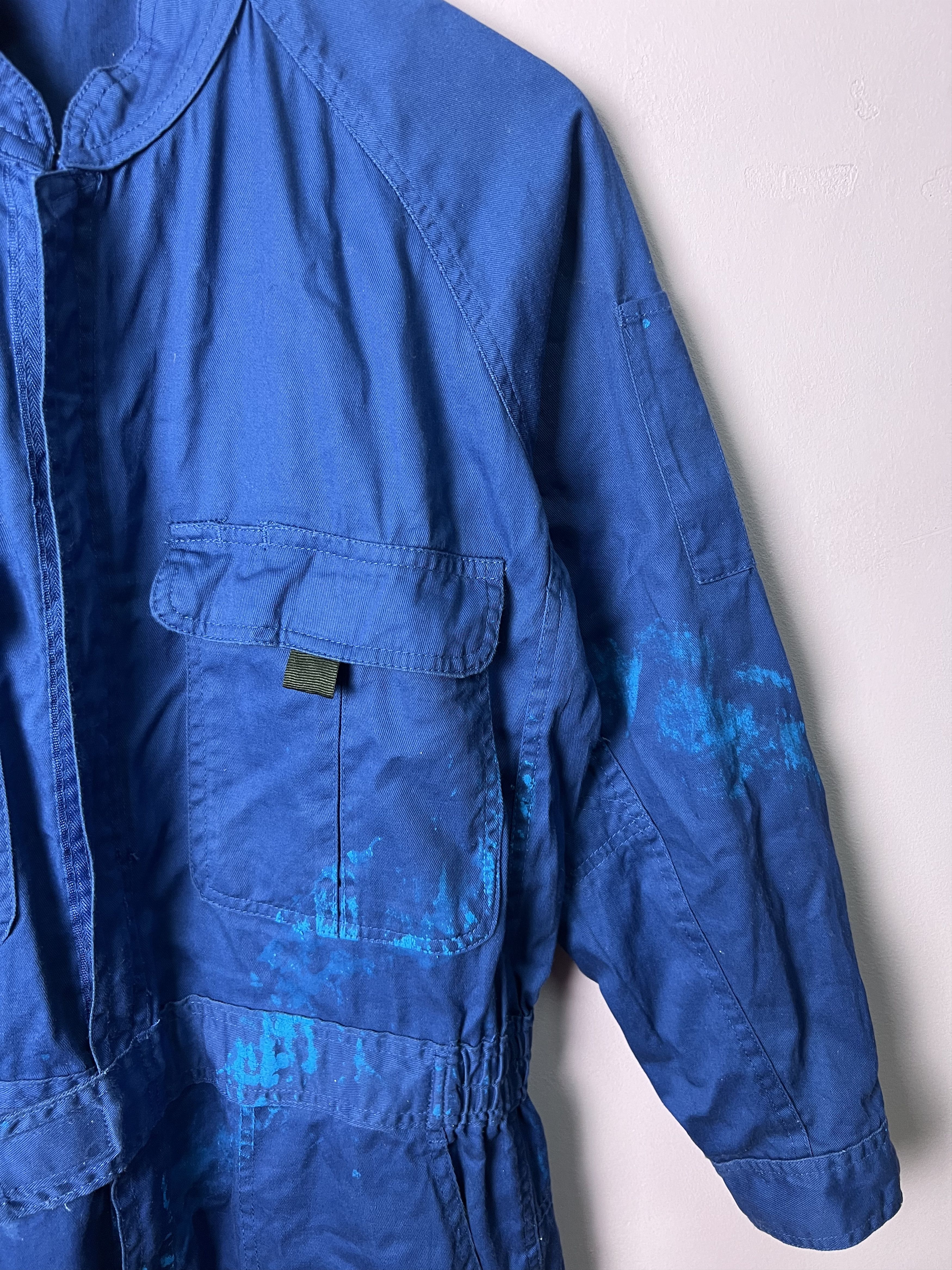 Japanese Brand 🔥Rare Sowa Paint Design Overall Jumpsuits Size US 36 / EU 52 - 6 Thumbnail