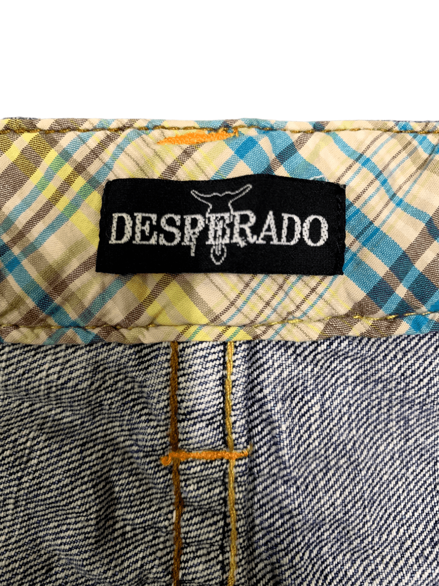 Japanese Brand Vintage Japanese Brand Button Fly Painted Flare Jeans Size 29" - 5 Thumbnail