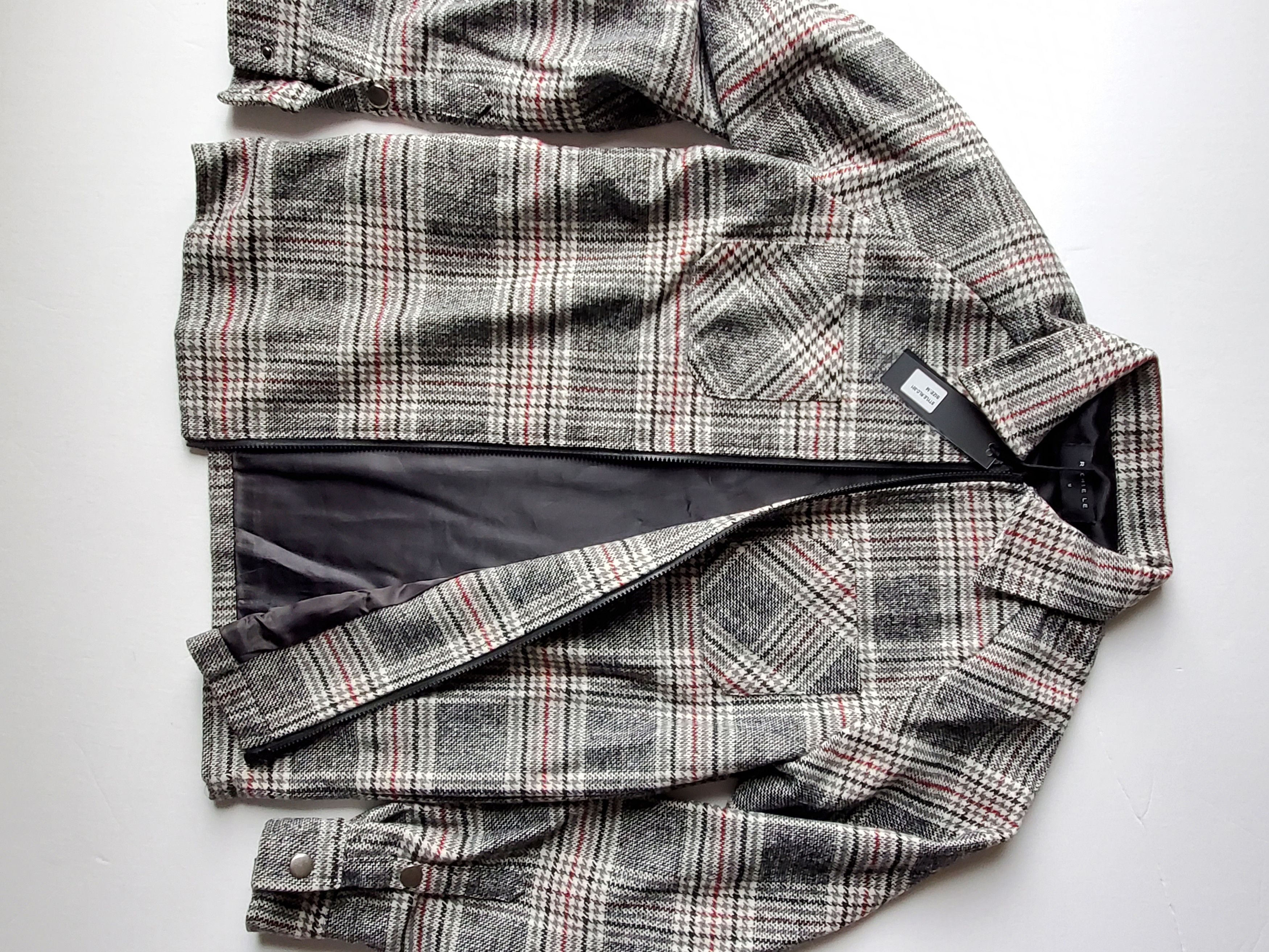 Richie Le Collection NEW Richie Le Collection Zip Flannel Jacket RLC-301-M Size US M / EU 48-50 / 2 - 6 Thumbnail