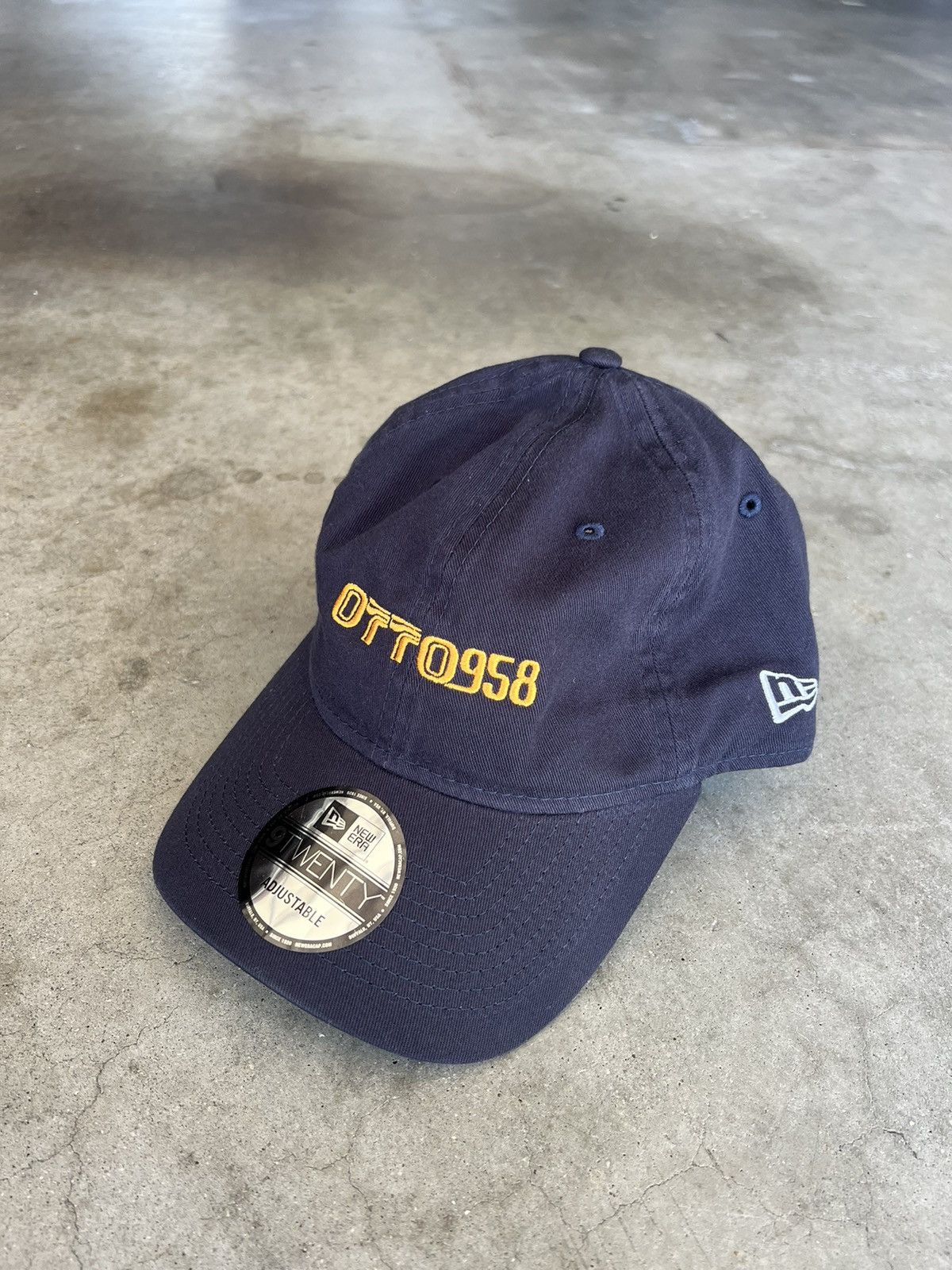 Otto958 Kiko Kostadinov cap Créme Navy