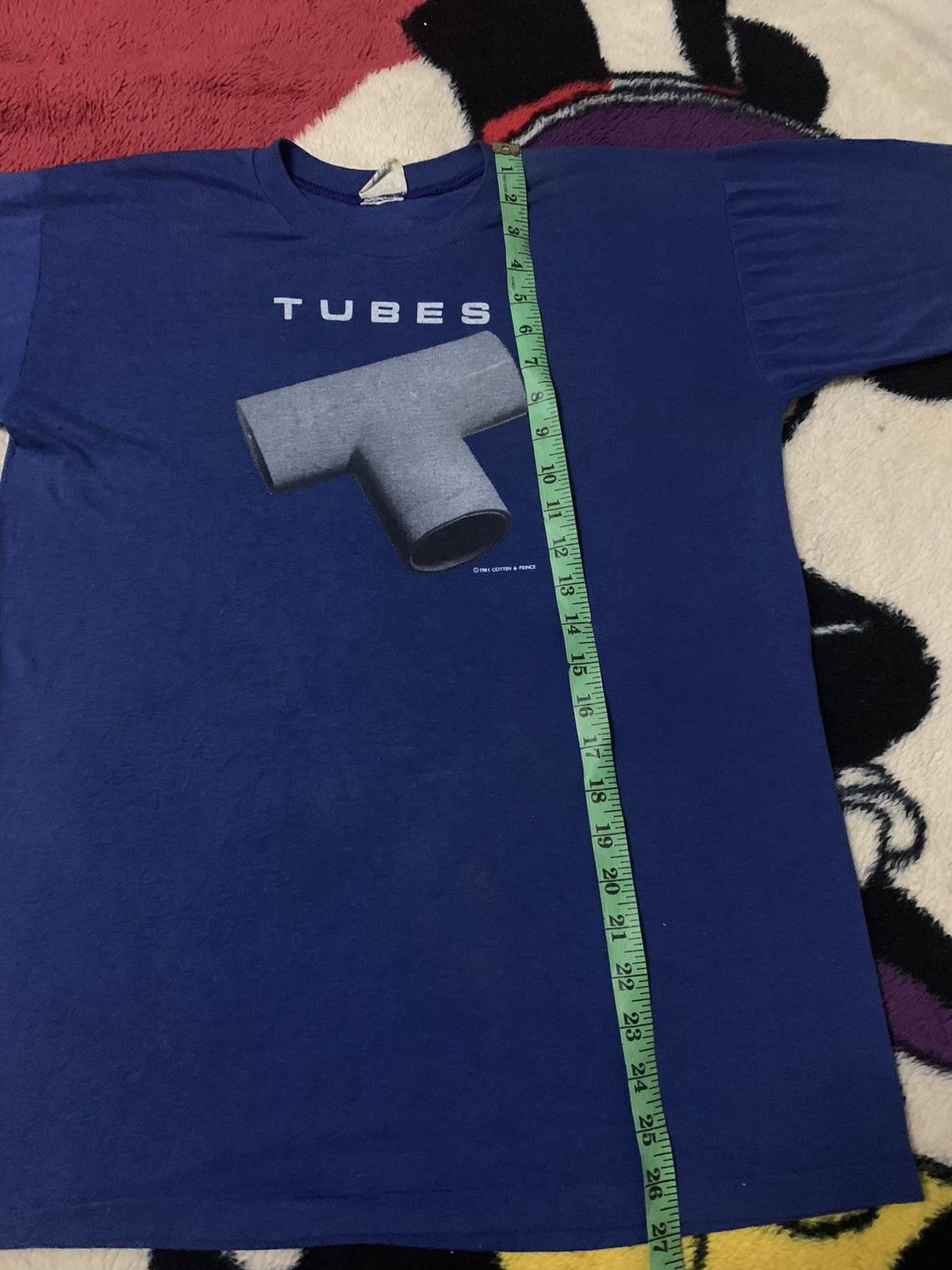 Band Tees × Vintage VINTAGE 1981 TUBES WORLD TOUR TSHIRT RARE Size US M / EU 48-50 / 2 - 6 Thumbnail