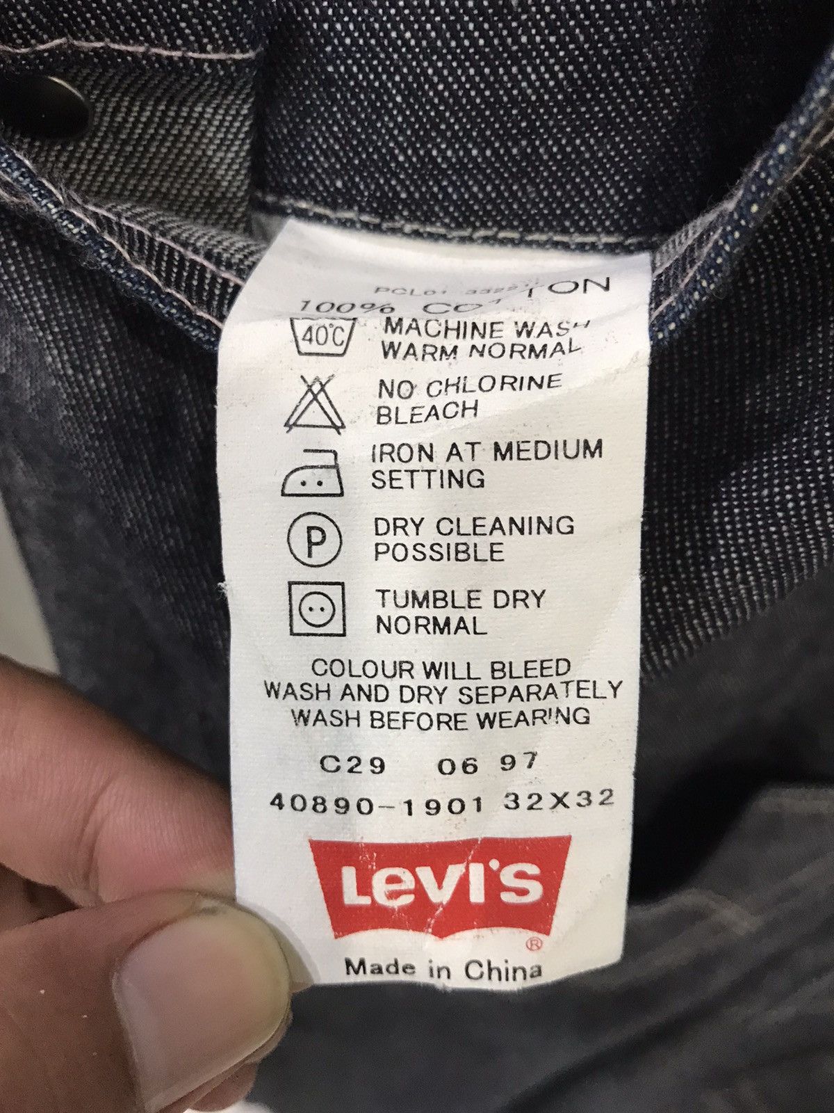Levi's FOR W37-W39🔥Levis SilverTab Carpenter Light Denim Overall Size US 42 / EU 58 - 10 Thumbnail