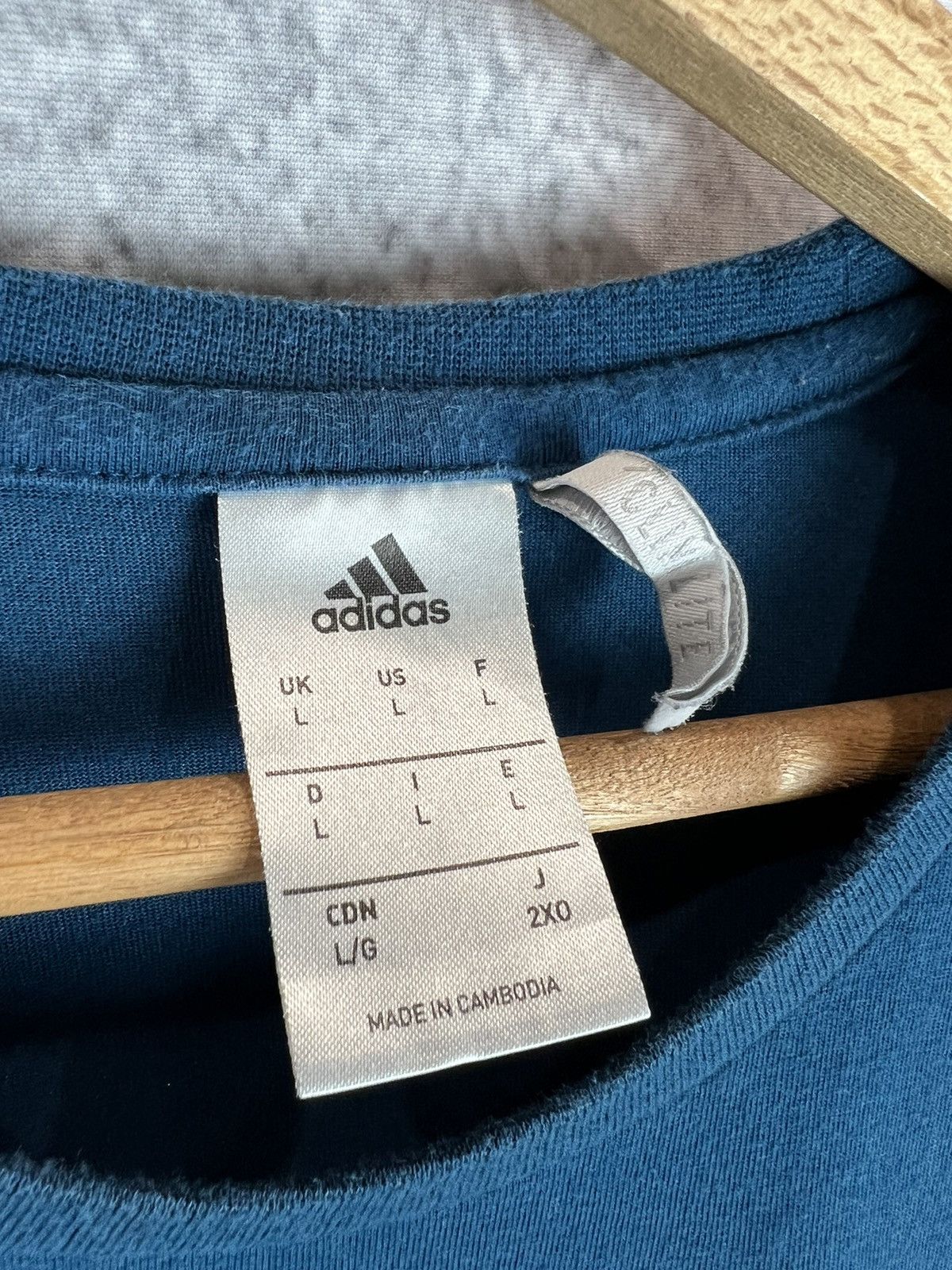 Vintage Vintage Juventus Adidas Soccer training cotton tshirt Size US L / EU 52-54 / 3 - 3 Thumbnail