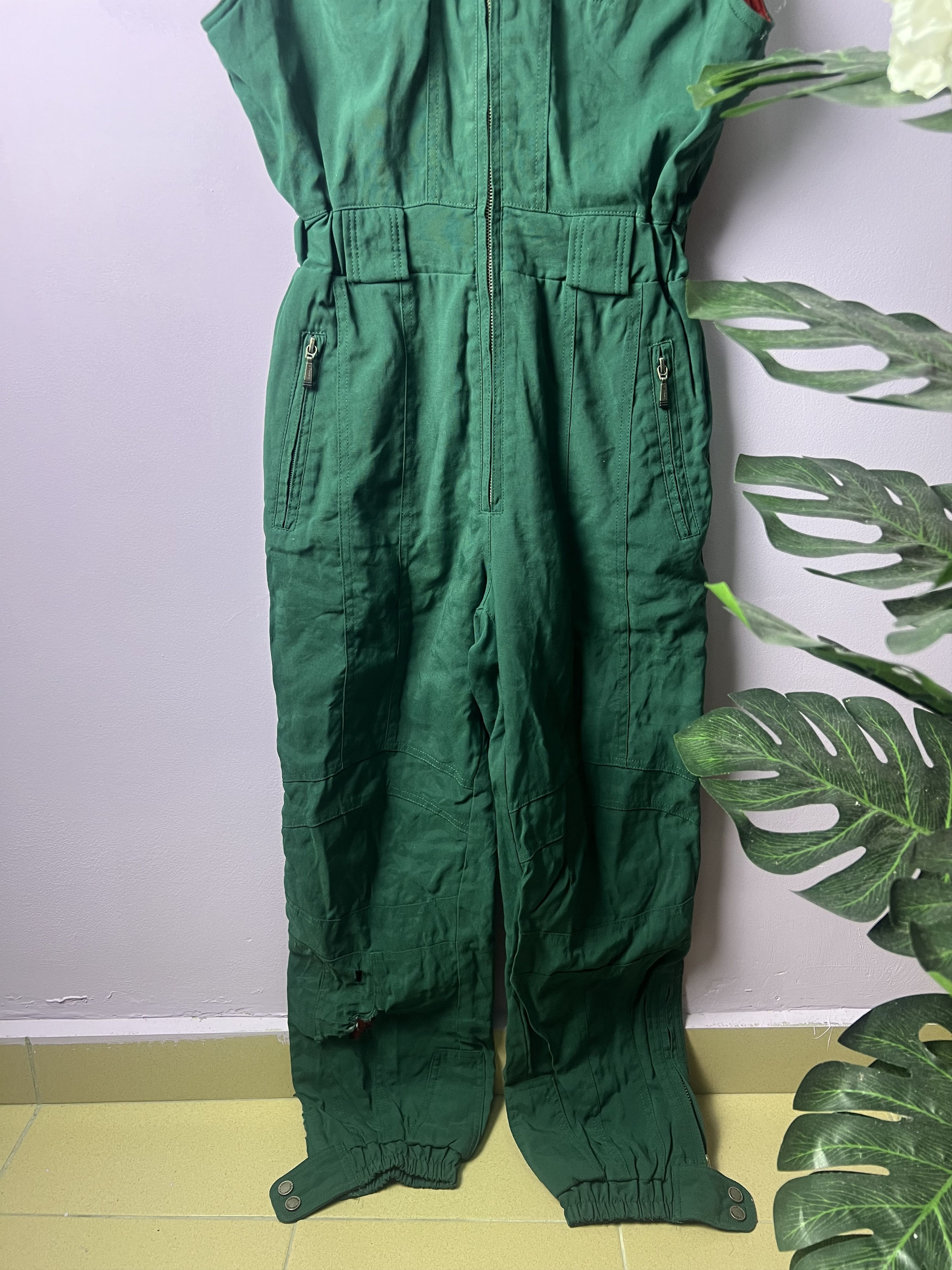 Ellesse 🔥Distressed Vintage Ellesse Skiwear Overalls Size 27" / US 4 / IT 40 - 4 Thumbnail