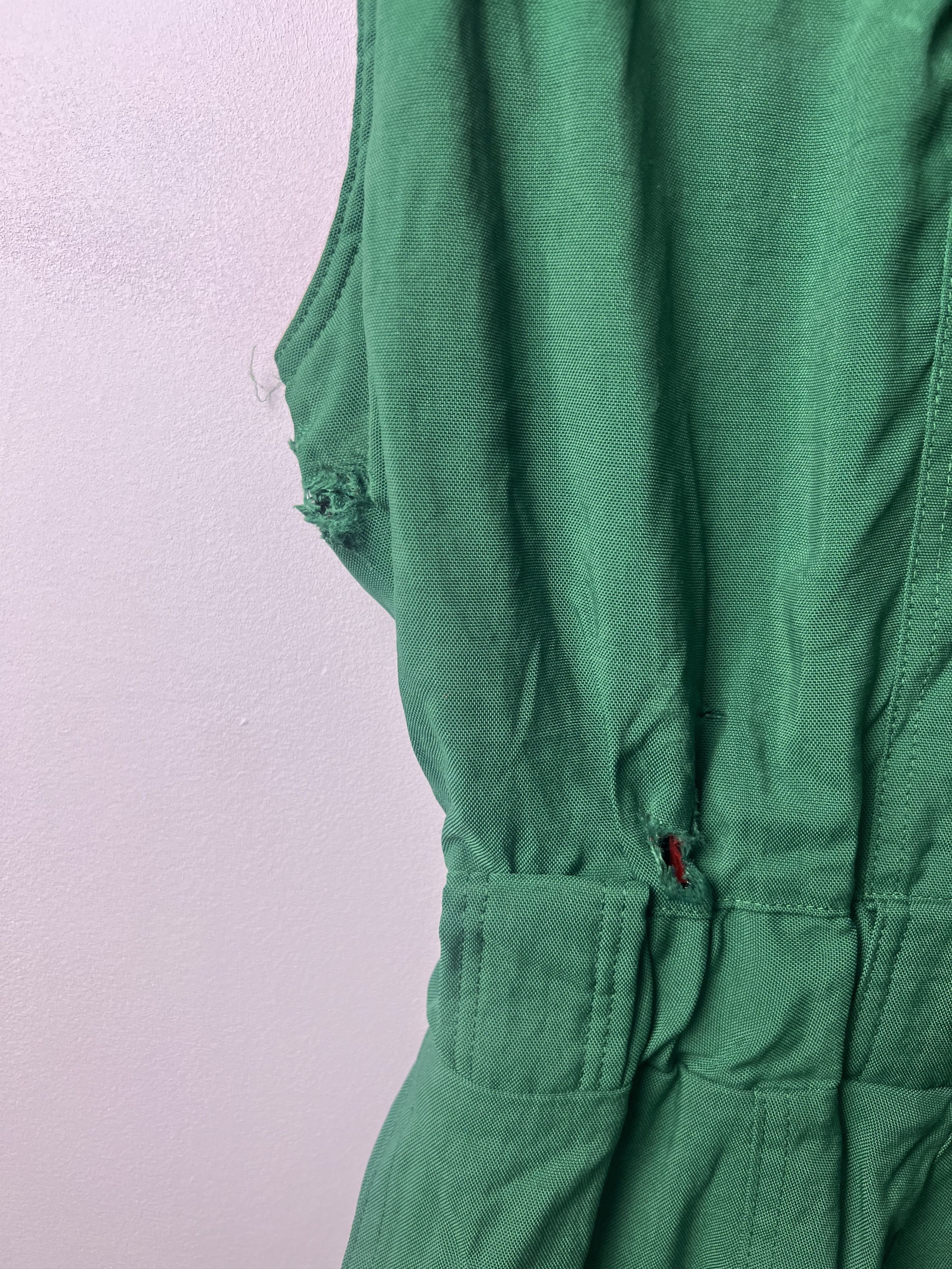 Ellesse 🔥Distressed Vintage Ellesse Skiwear Overalls Size 27" / US 4 / IT 40 - 13 Thumbnail