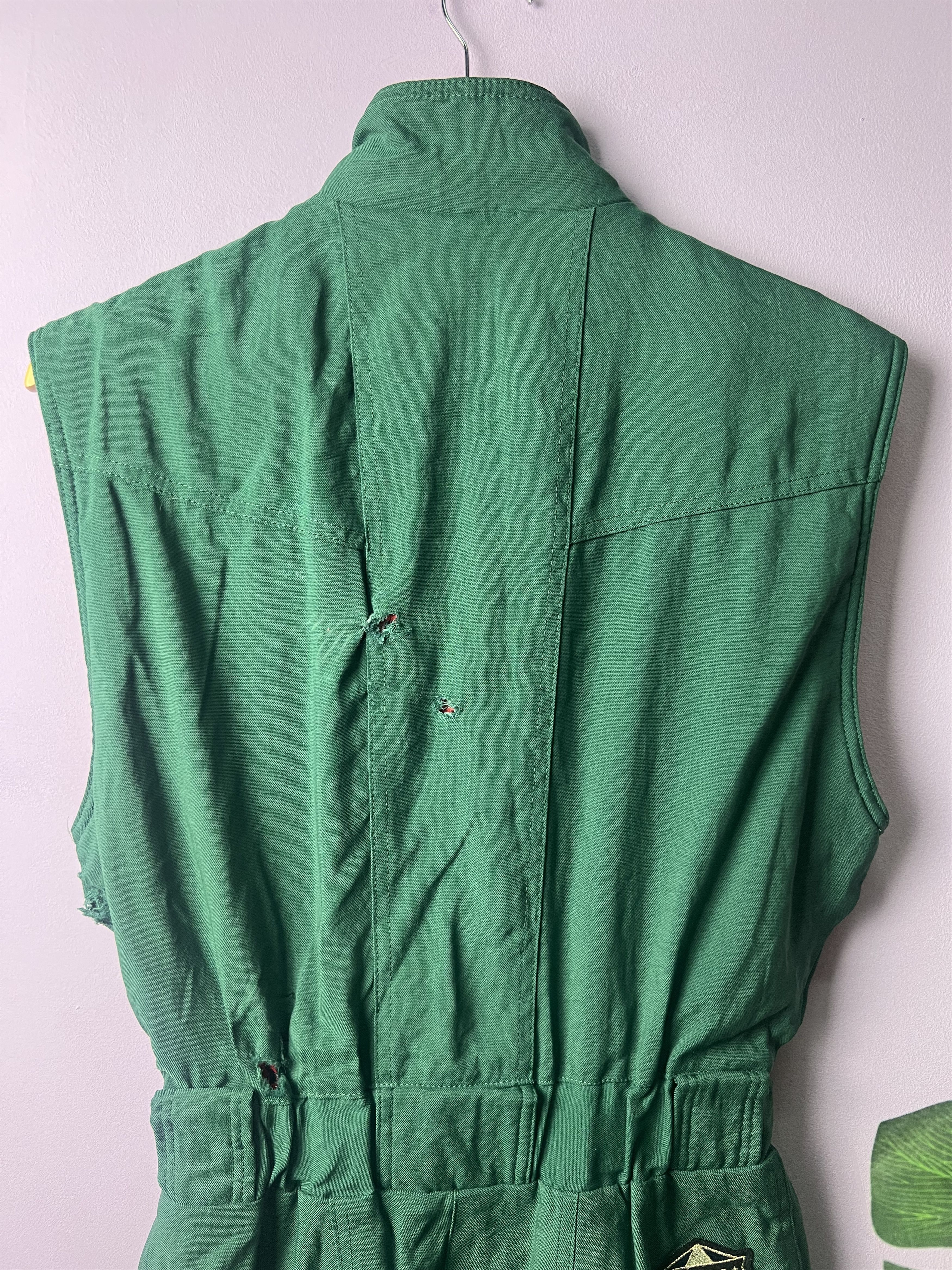 Ellesse 🔥Distressed Vintage Ellesse Skiwear Overalls Size 27" / US 4 / IT 40 - 12 Thumbnail