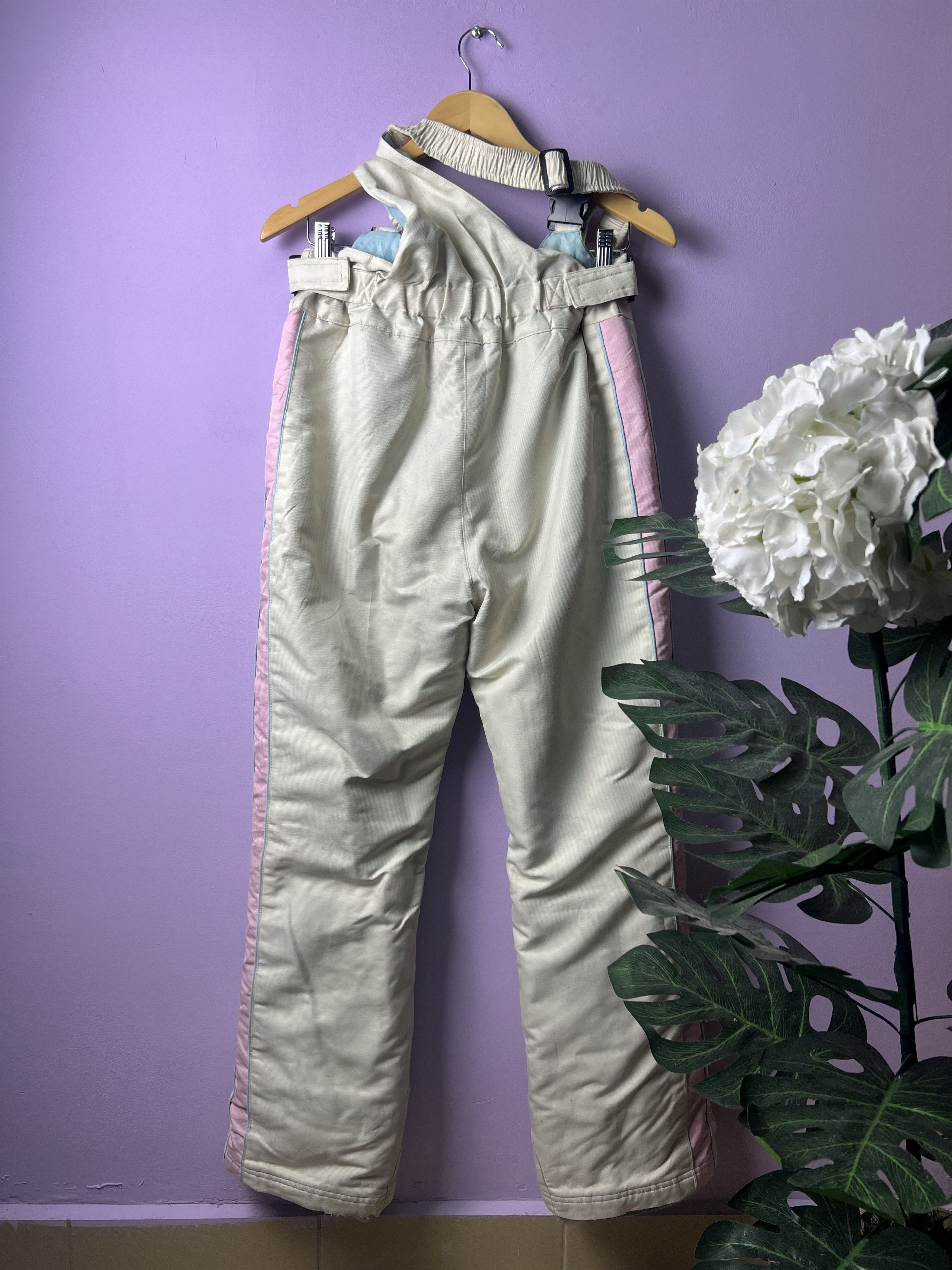 Cartoon Network 🔥Vintage Rare Hello Kitty Skiwear Overalls Size 30" / US 8 / IT 44 - 2 Thumbnail