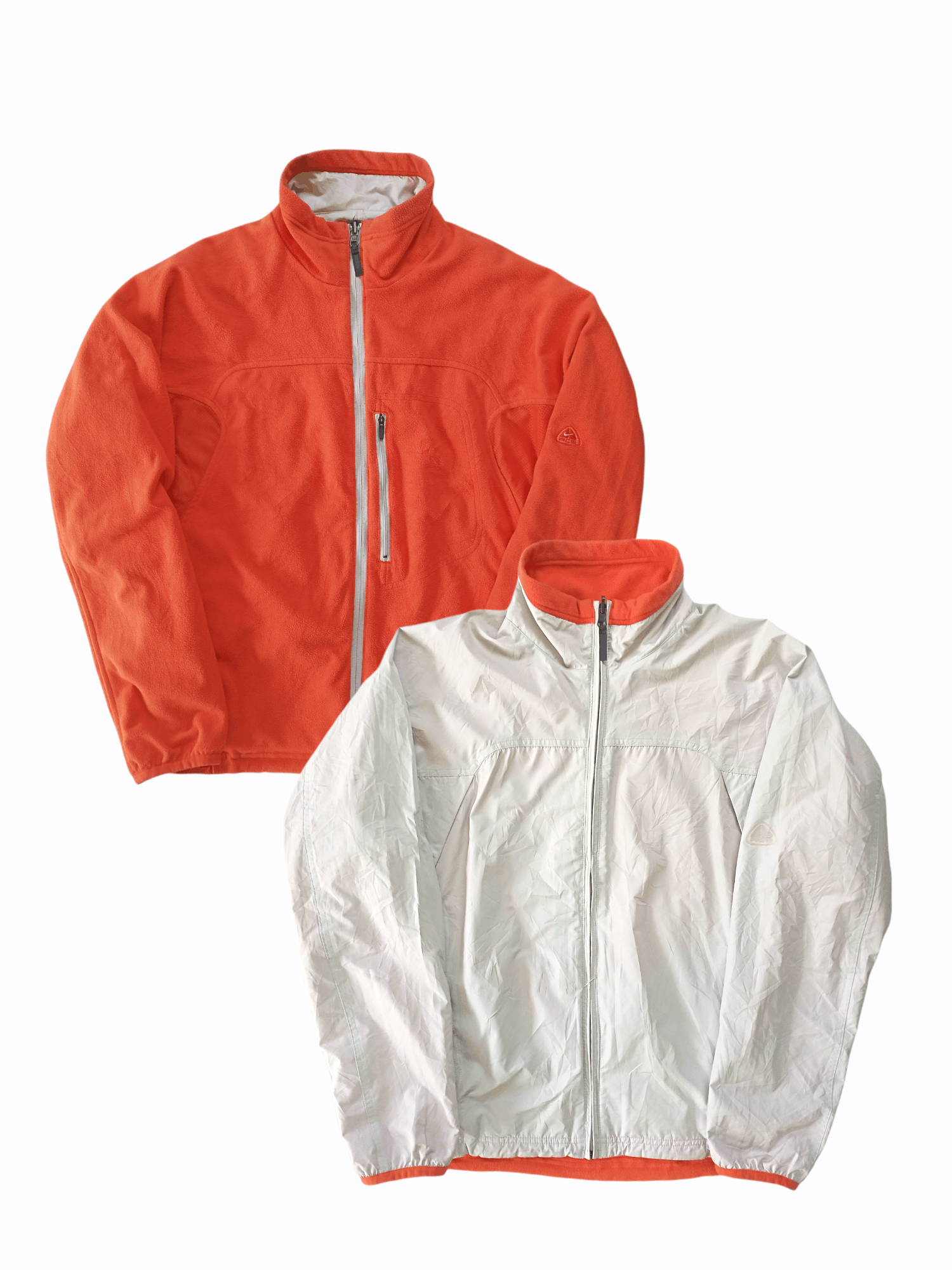 Nike ACG REVERSiBLE ORANGE BOX NYLON OUTER SHERPA FLEECE iNNER YKK Size US L / EU 52-54 / 3 - 1 Thumbnail
