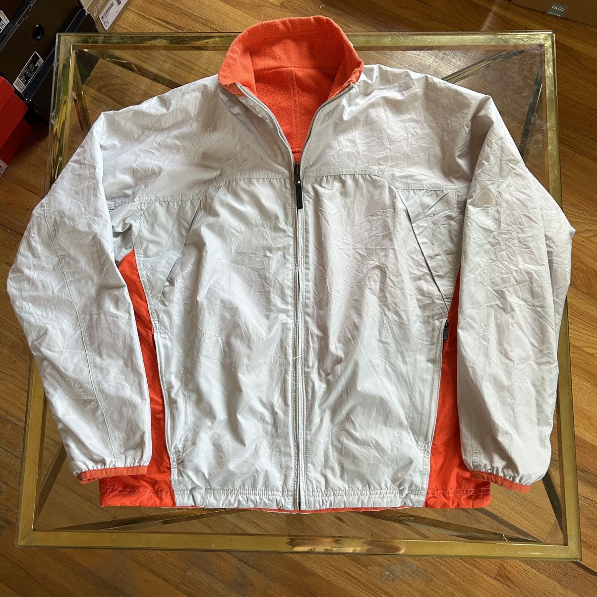 Nike ACG REVERSiBLE ORANGE BOX NYLON OUTER SHERPA FLEECE iNNER YKK Size US L / EU 52-54 / 3 - 15 Thumbnail