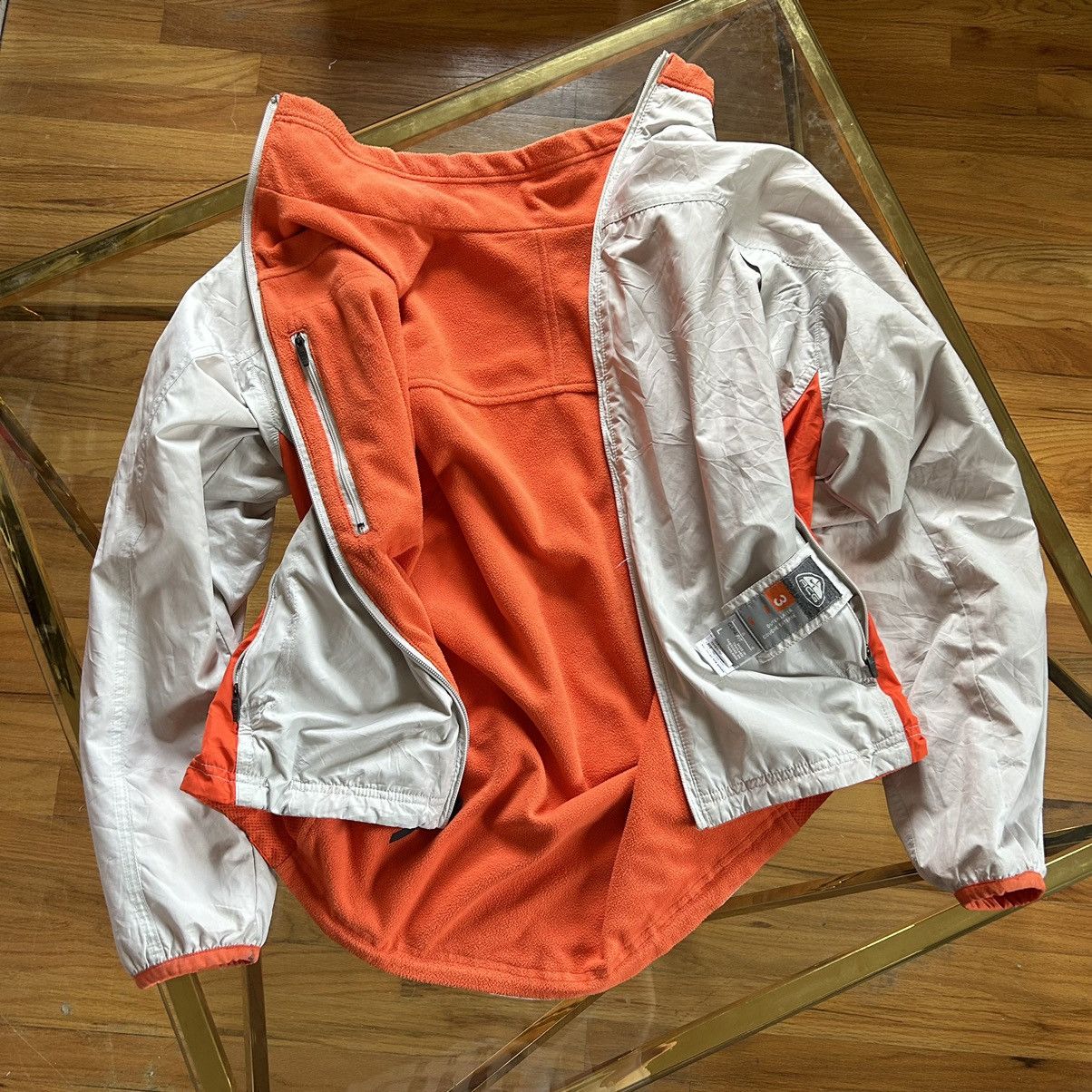 Nike ACG REVERSiBLE ORANGE BOX NYLON OUTER SHERPA FLEECE iNNER YKK Size US L / EU 52-54 / 3 - 10 Thumbnail