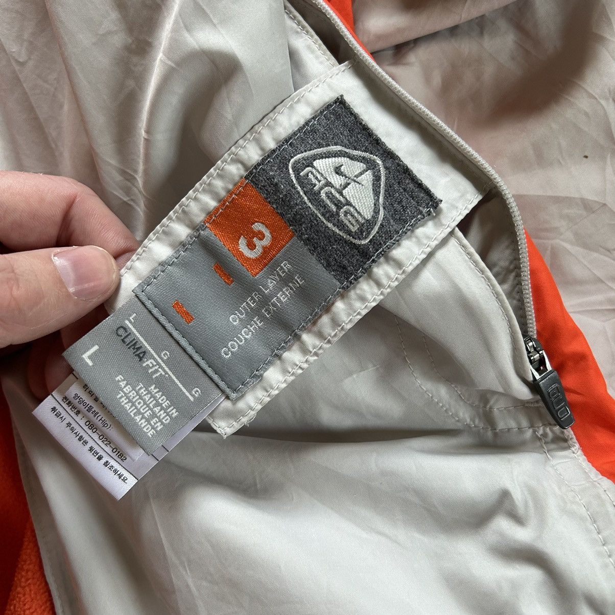 Nike ACG REVERSiBLE ORANGE BOX NYLON OUTER SHERPA FLEECE iNNER YKK Size US L / EU 52-54 / 3 - 11 Thumbnail