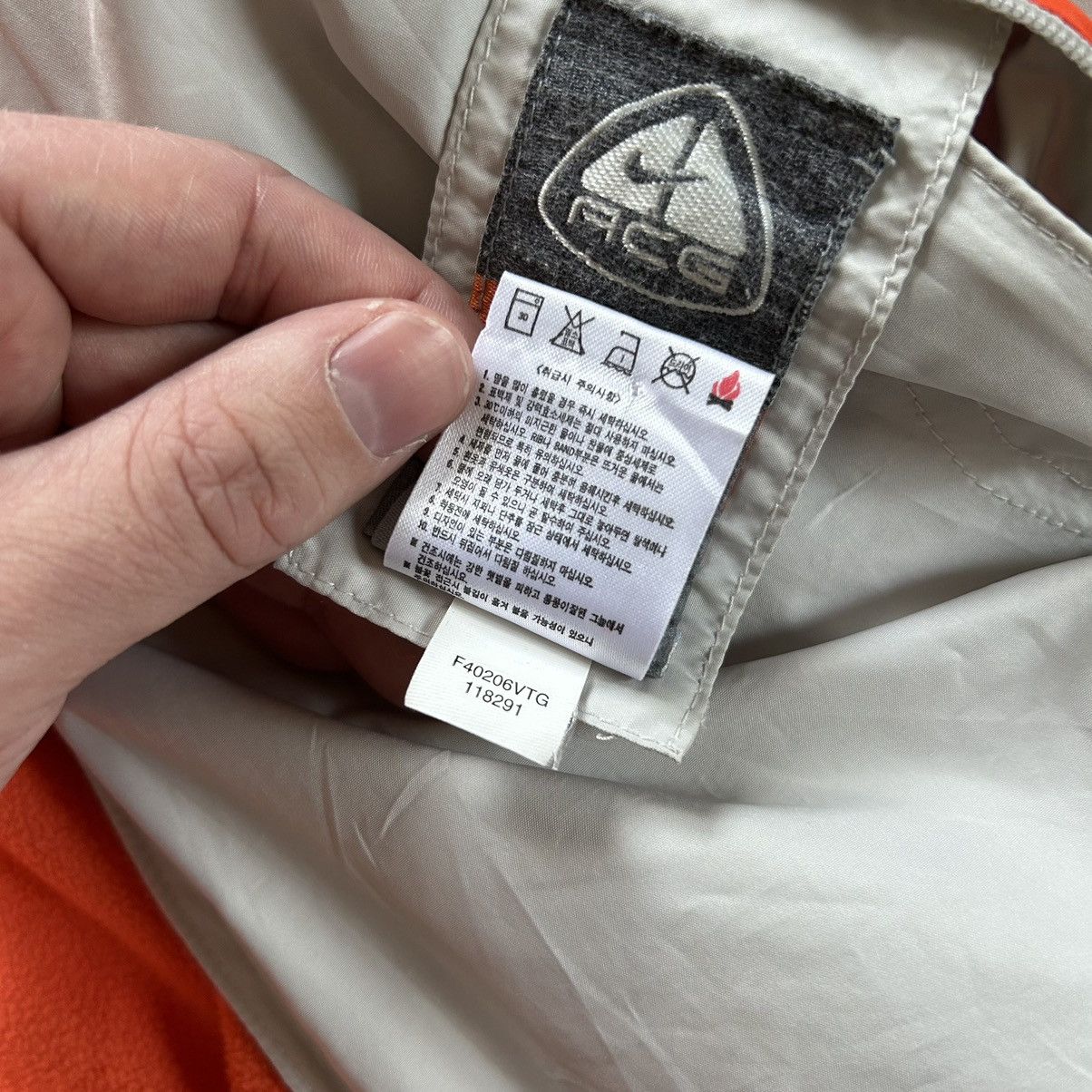Nike ACG REVERSiBLE ORANGE BOX NYLON OUTER SHERPA FLEECE iNNER YKK Size US L / EU 52-54 / 3 - 14 Thumbnail