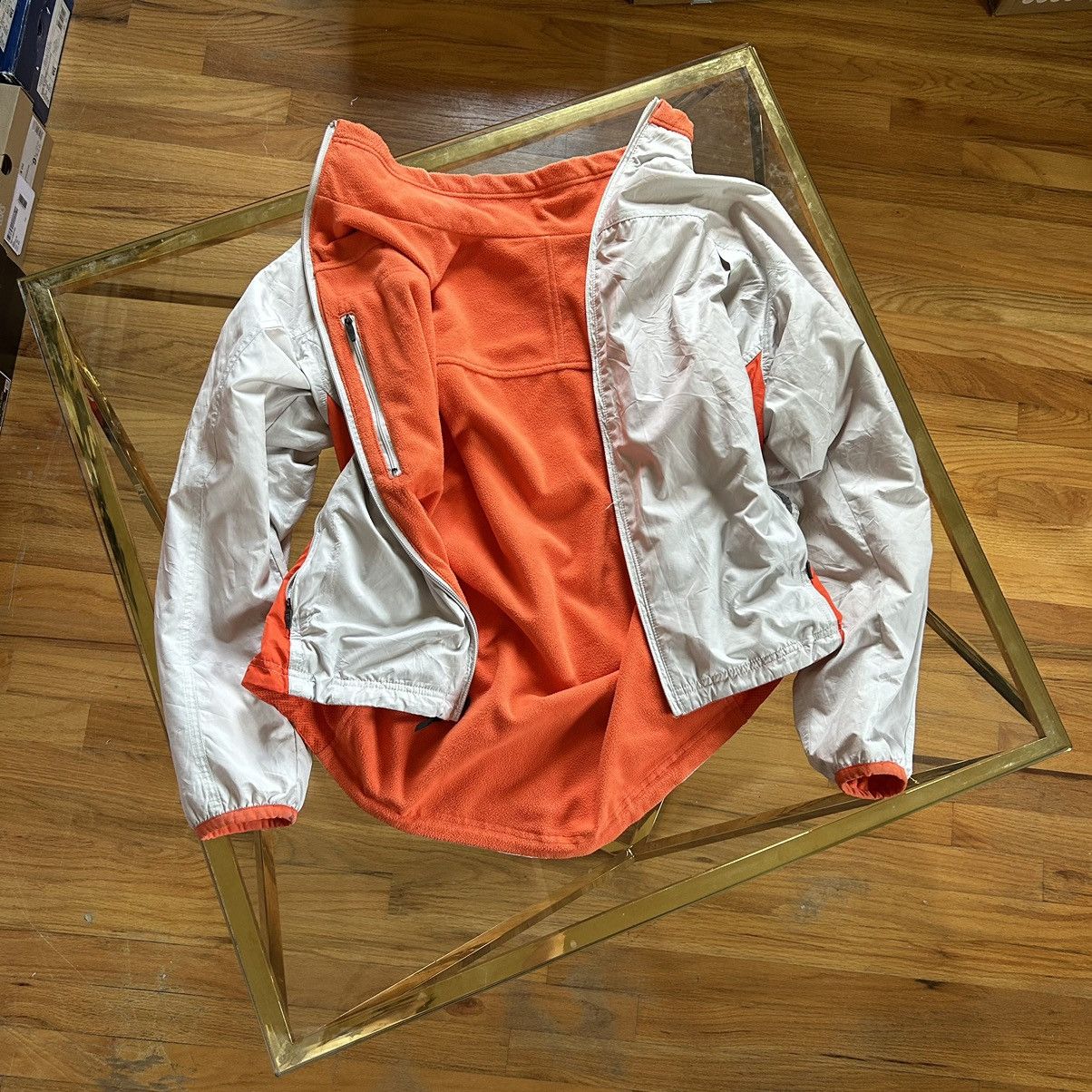 Nike ACG REVERSiBLE ORANGE BOX NYLON OUTER SHERPA FLEECE iNNER YKK Size US L / EU 52-54 / 3 - 9 Thumbnail