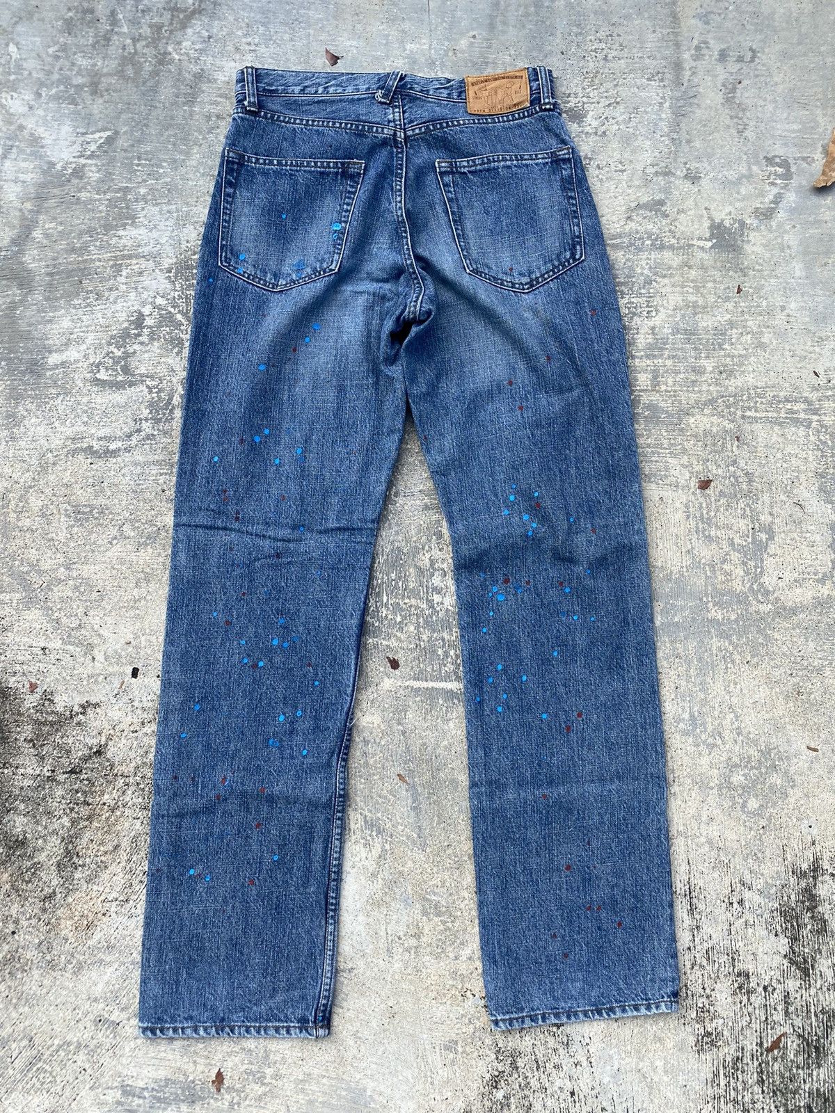 PPFM PPFM DISTRESSED PUNK COWBOY GORPCORE PAINT TORNADO Size US 29 - 2 Thumbnail