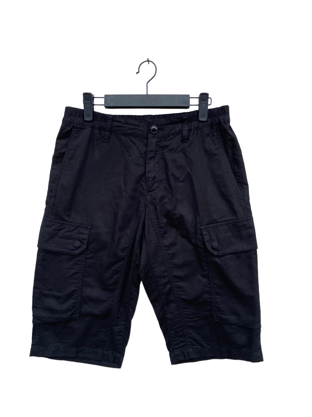 image of Black Barrett x Neil Barrett Black Barret Short Pant, Men's (Size 30)