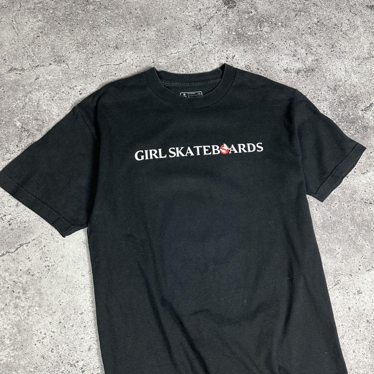Girl Skateboards Vintage 00s Girl Skateboards x Ghostbusters tee washed y2k Size US M / EU 48-50 / 2 - 6 Thumbnail