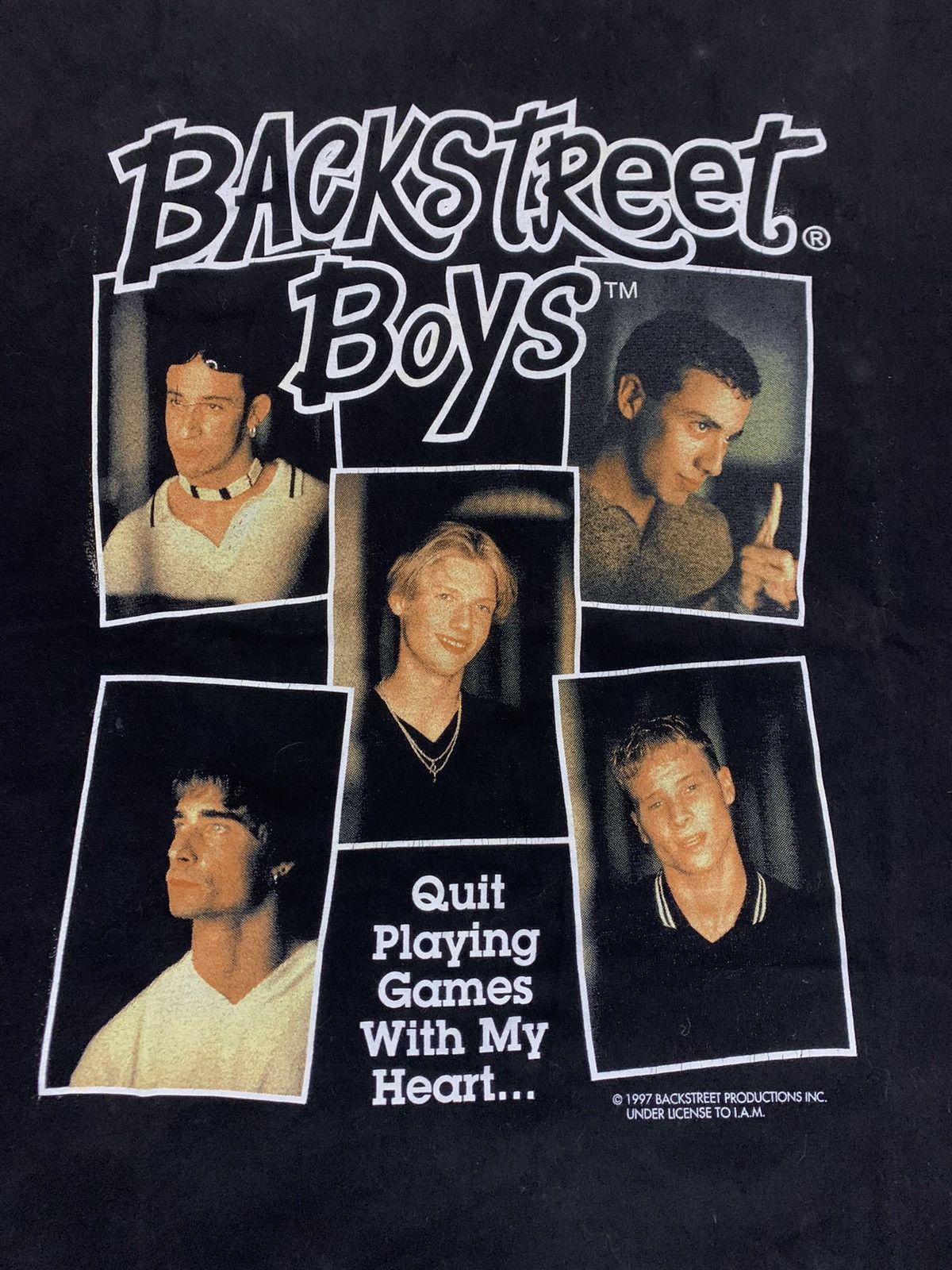 Band Tees Vintage Tees Band 90s 1997 Backstreet Boys Size US M / EU 48-50 / 2 - 2 Thumbnail