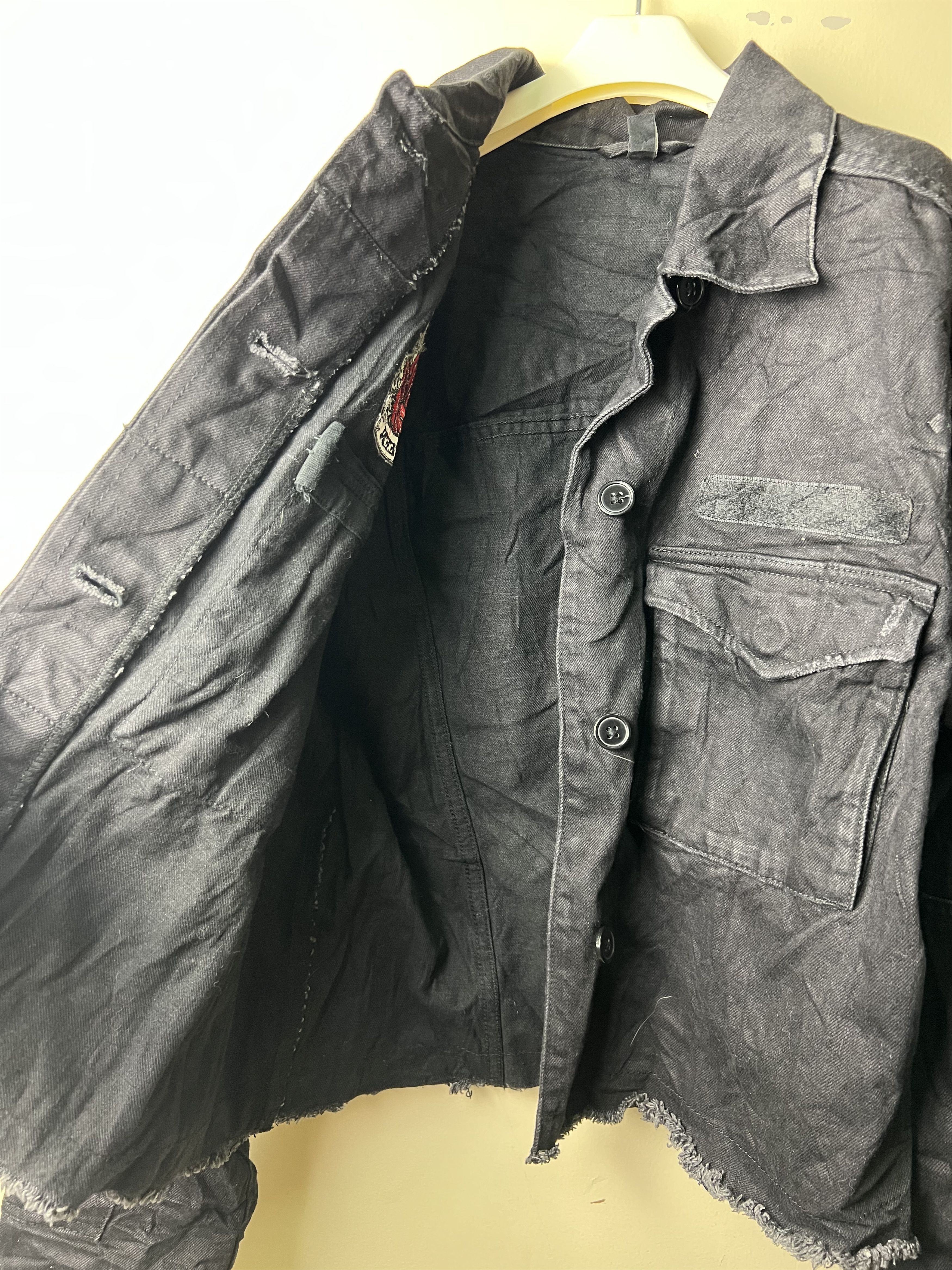 H&M 🔥Cropped H&M Slay Queen Denim Jackets Size US M / EU 48-50 / 2 - 11 Thumbnail