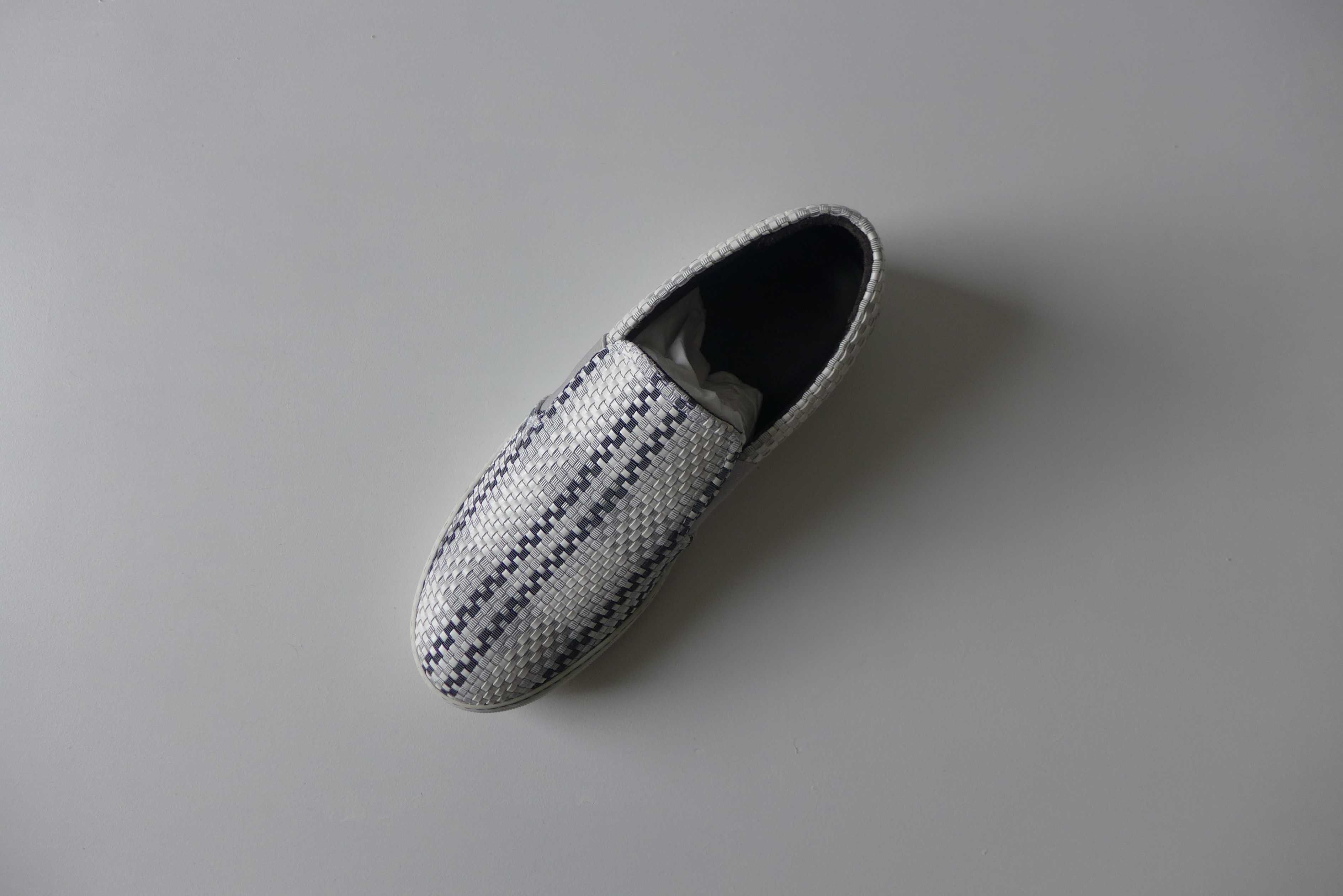 Lanvin Lanvin Slip-On Sneakers - Woven Faux leather & Grosgrain Size US 9 / EU 42 - 6 Thumbnail