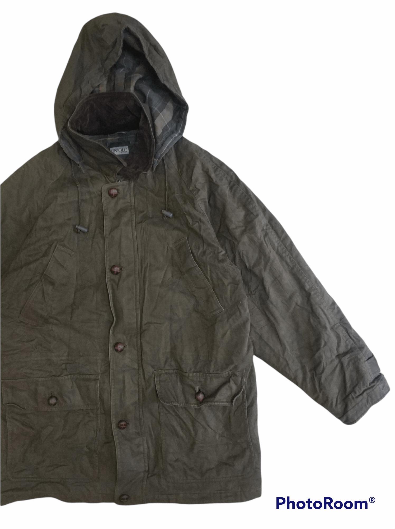 Japanese Brand 🔥Uniqlo Hoodies Quilted Jacket Size US L / EU 52-54 / 3 - 4 Thumbnail
