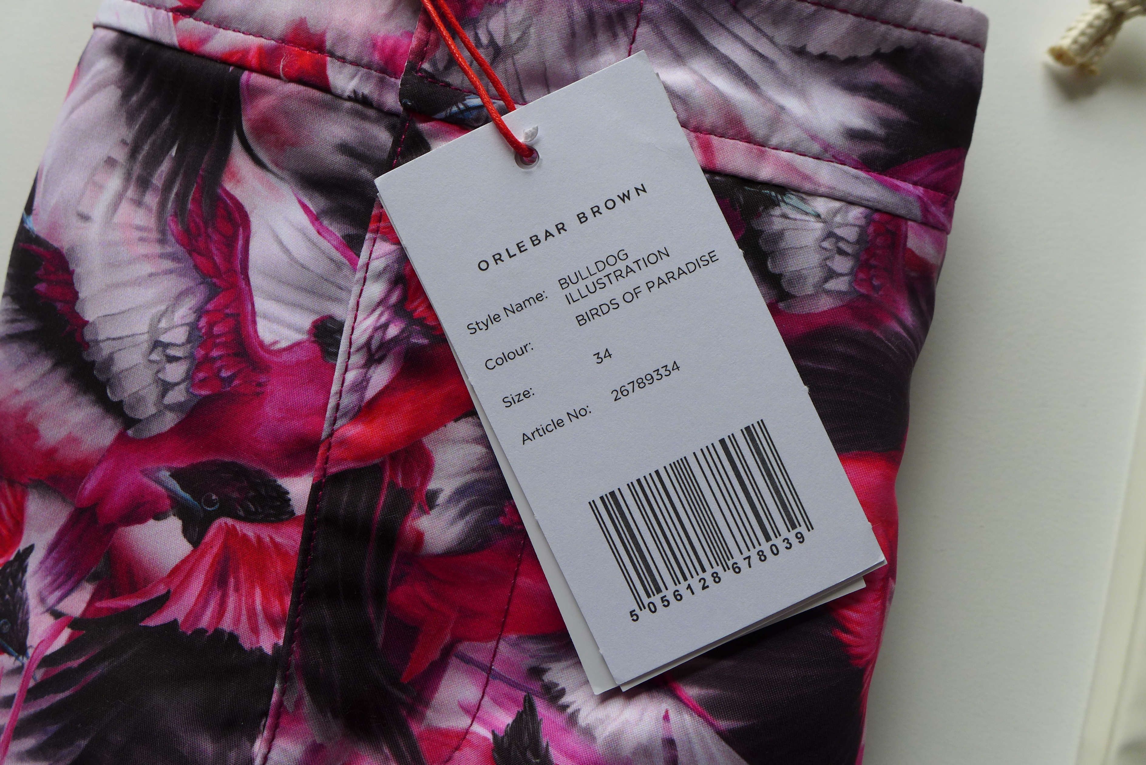 Orlebar Brown Orlebar Brown Bulldog Swim Shorts -- Birds of Paradise Size US 34 / EU 50 - 5 Thumbnail