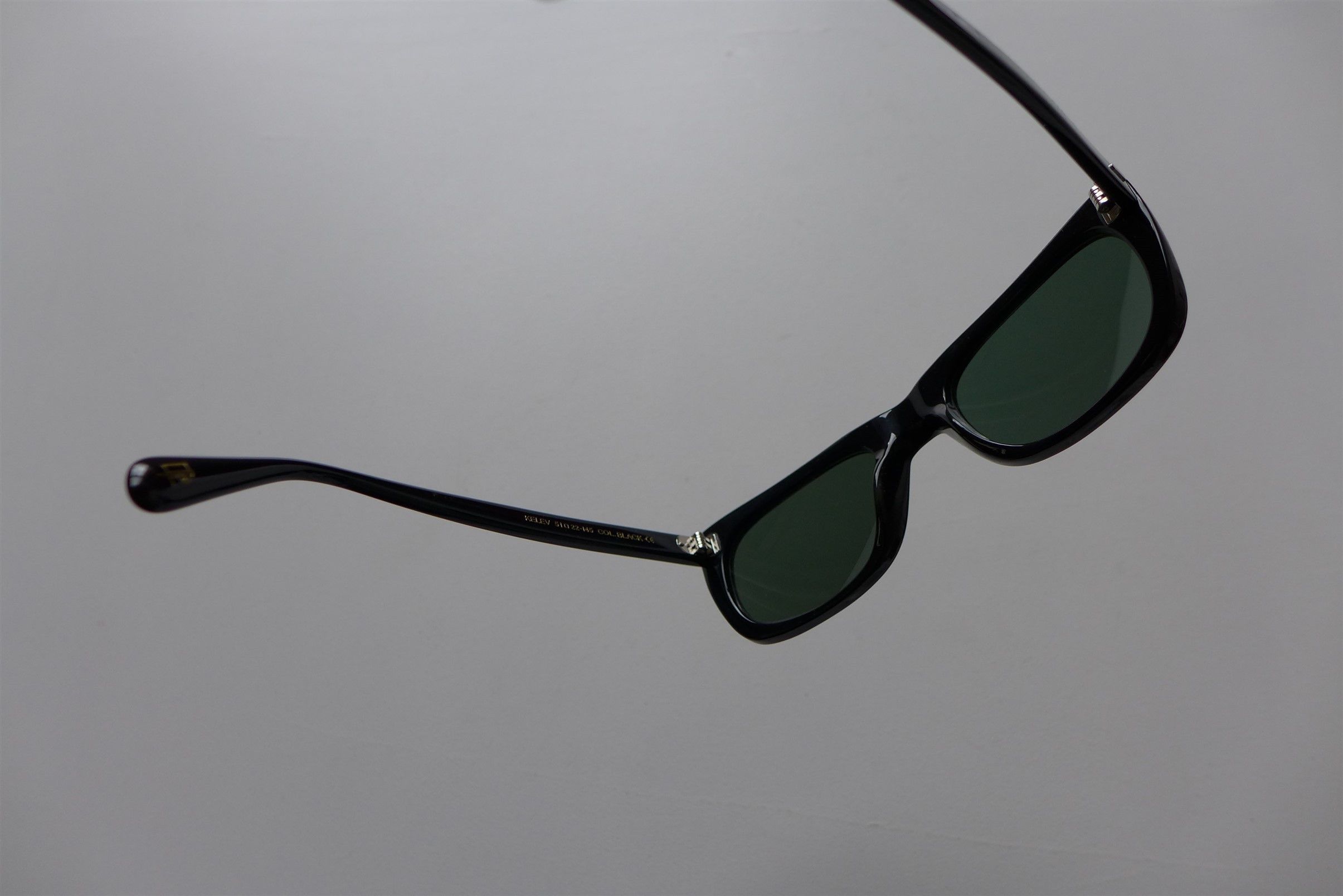Moscot Moscot Kelev Sunglasses - Black Acetate Size ONE SIZE - 13 Thumbnail