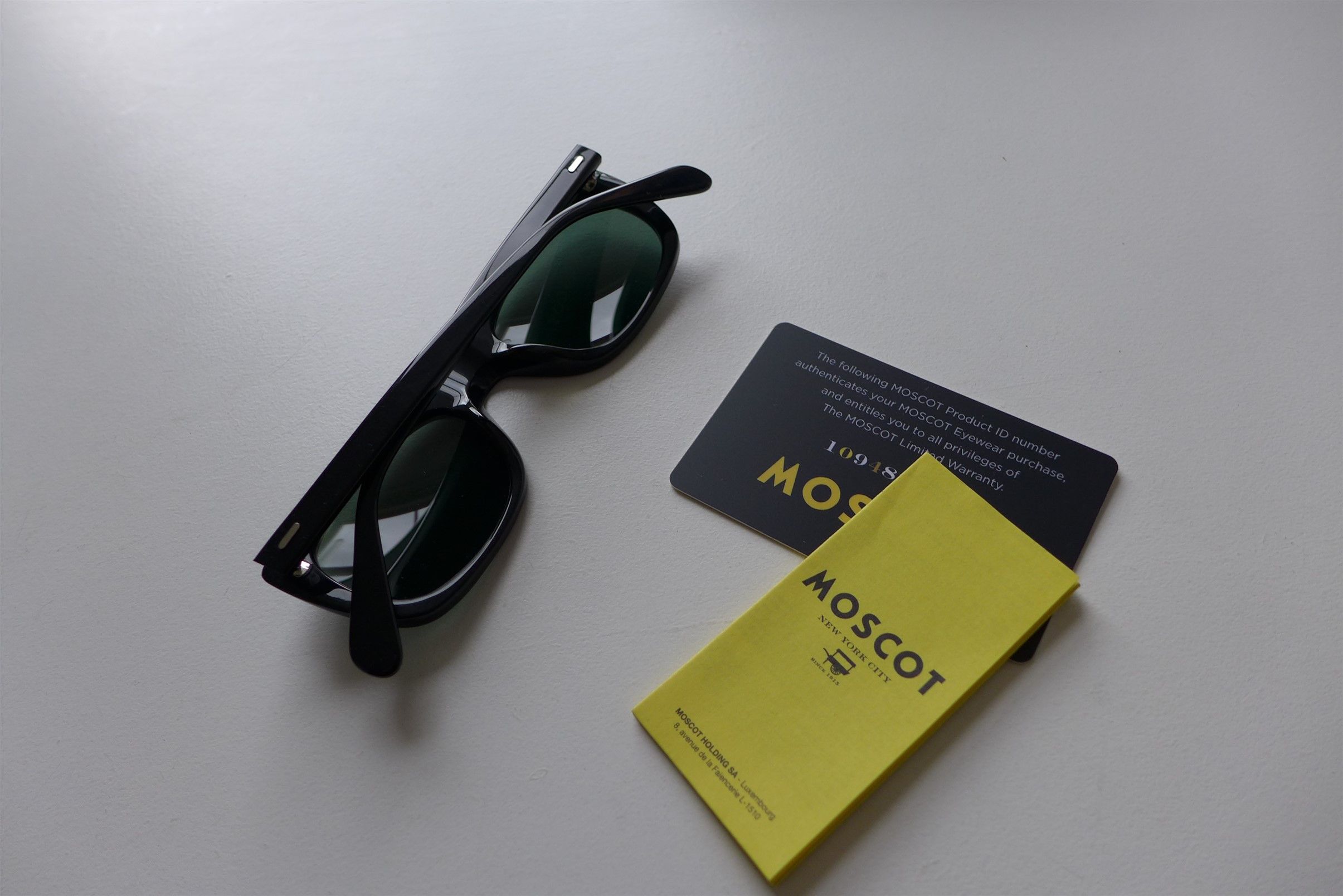 Moscot Moscot Kelev Sunglasses - Black Acetate Size ONE SIZE - 5 Thumbnail