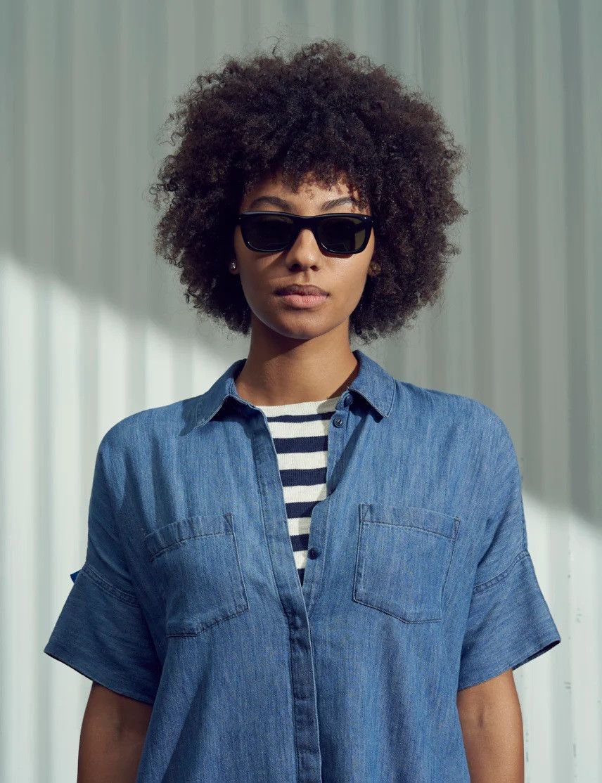 Moscot Moscot Kelev Sunglasses - Black Acetate Size ONE SIZE - 3 Thumbnail
