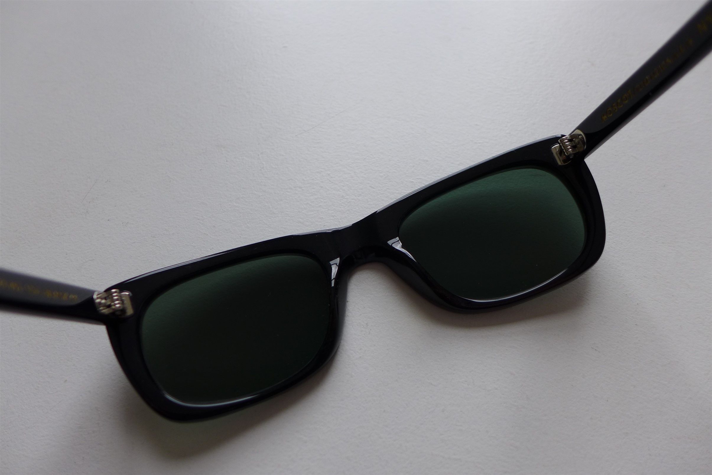Moscot Moscot Kelev Sunglasses - Black Acetate Size ONE SIZE - 8 Thumbnail