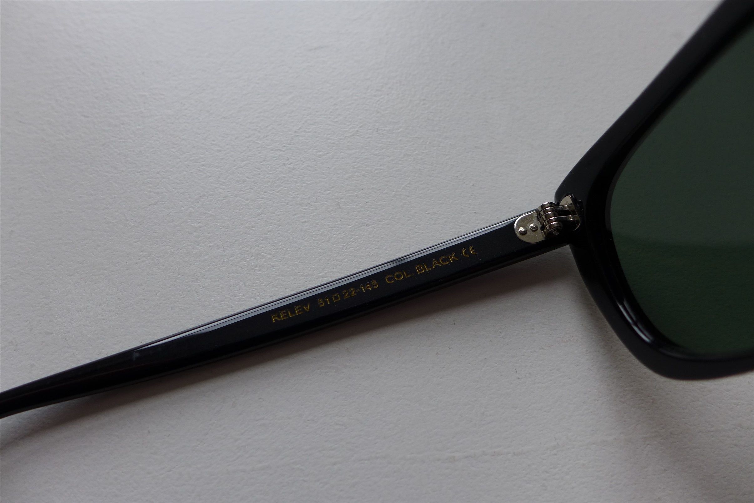 Moscot Moscot Kelev Sunglasses - Black Acetate Size ONE SIZE - 11 Thumbnail