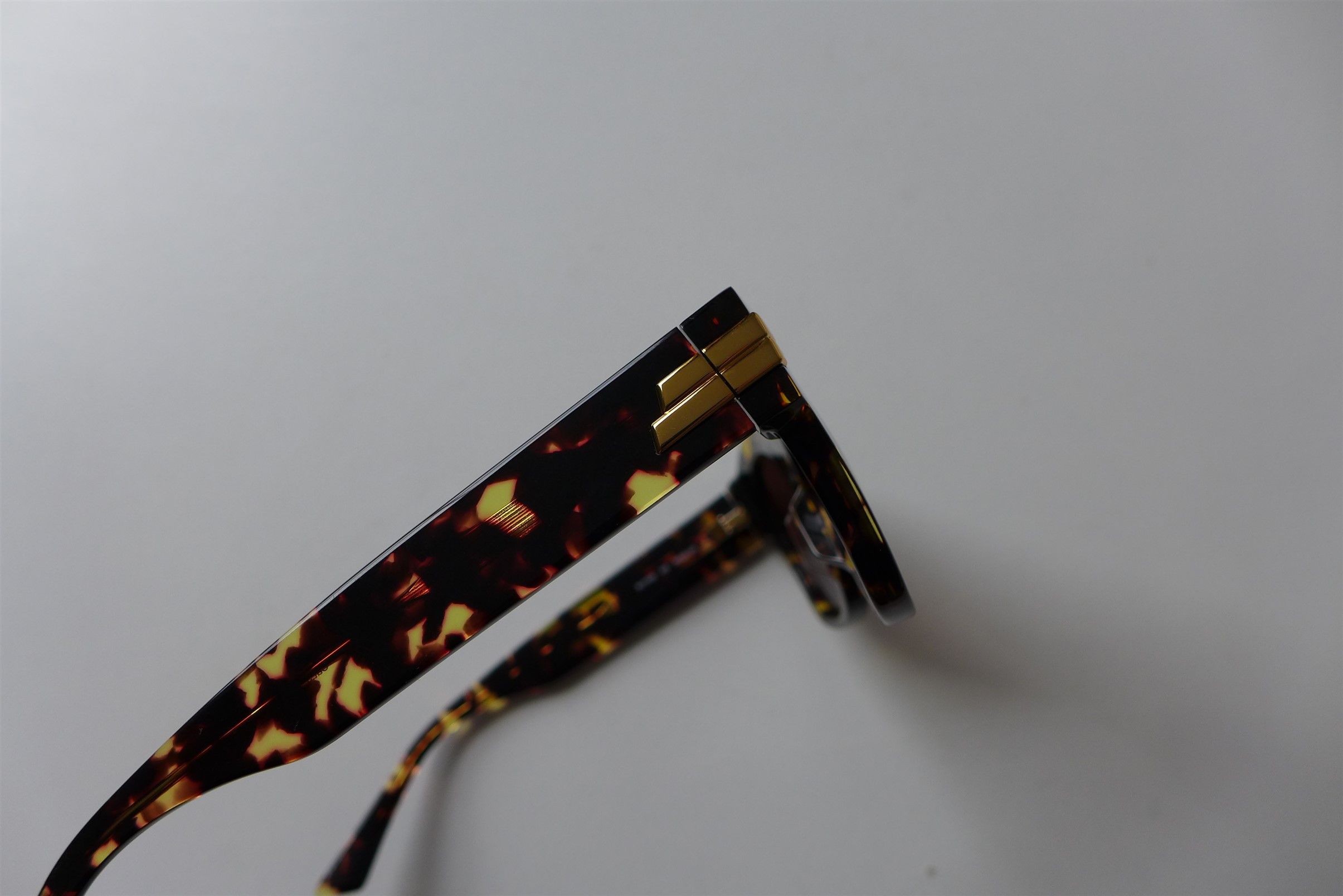 Bottega Veneta Bottega Veneta Sunglasses - Tortoiseshell Acetate Size ONE SIZE - 8 Thumbnail