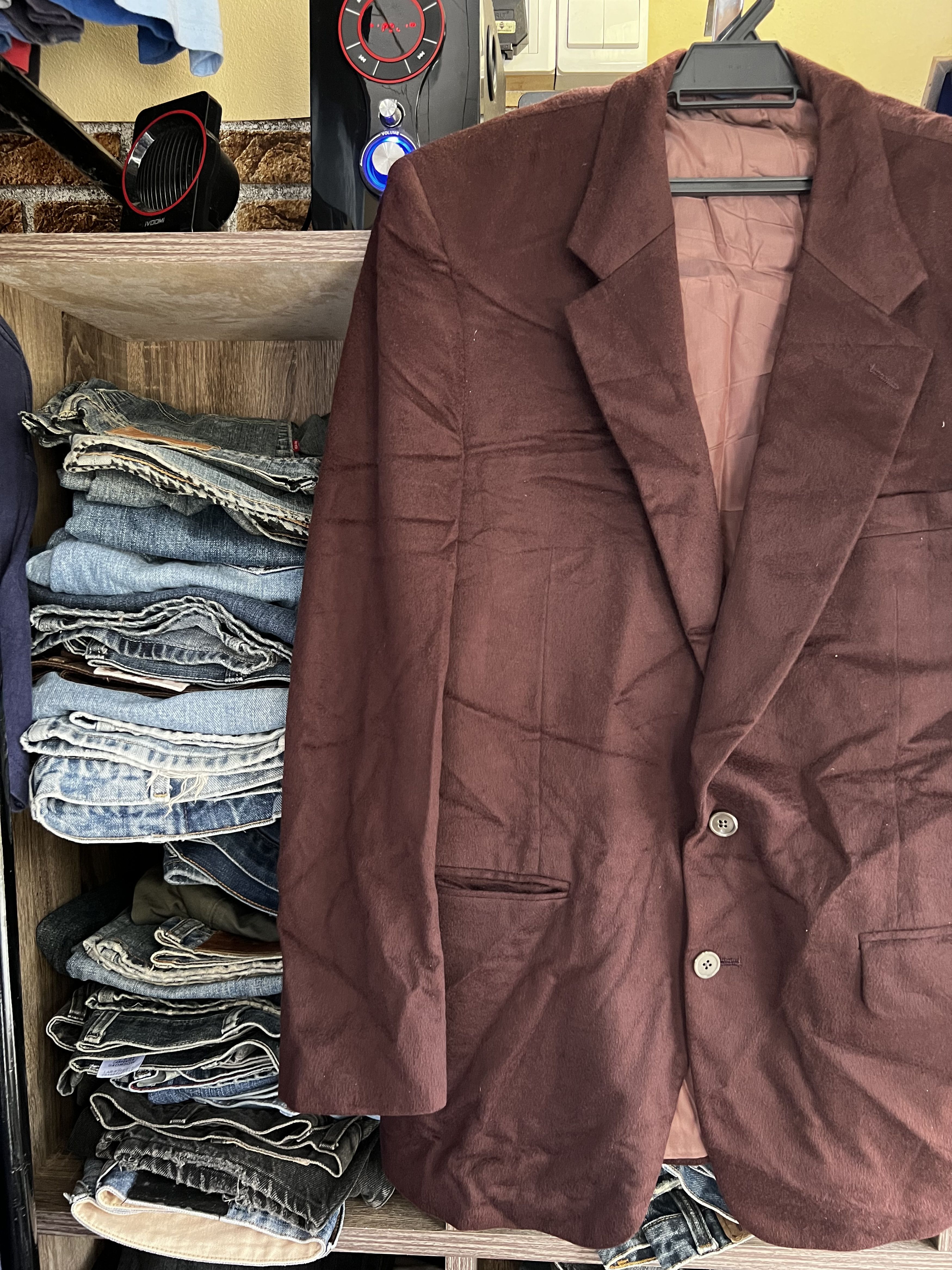 Burberry 🔥Vintage Burberrys’ Cashmere Blazers Size 46S - 3 Thumbnail