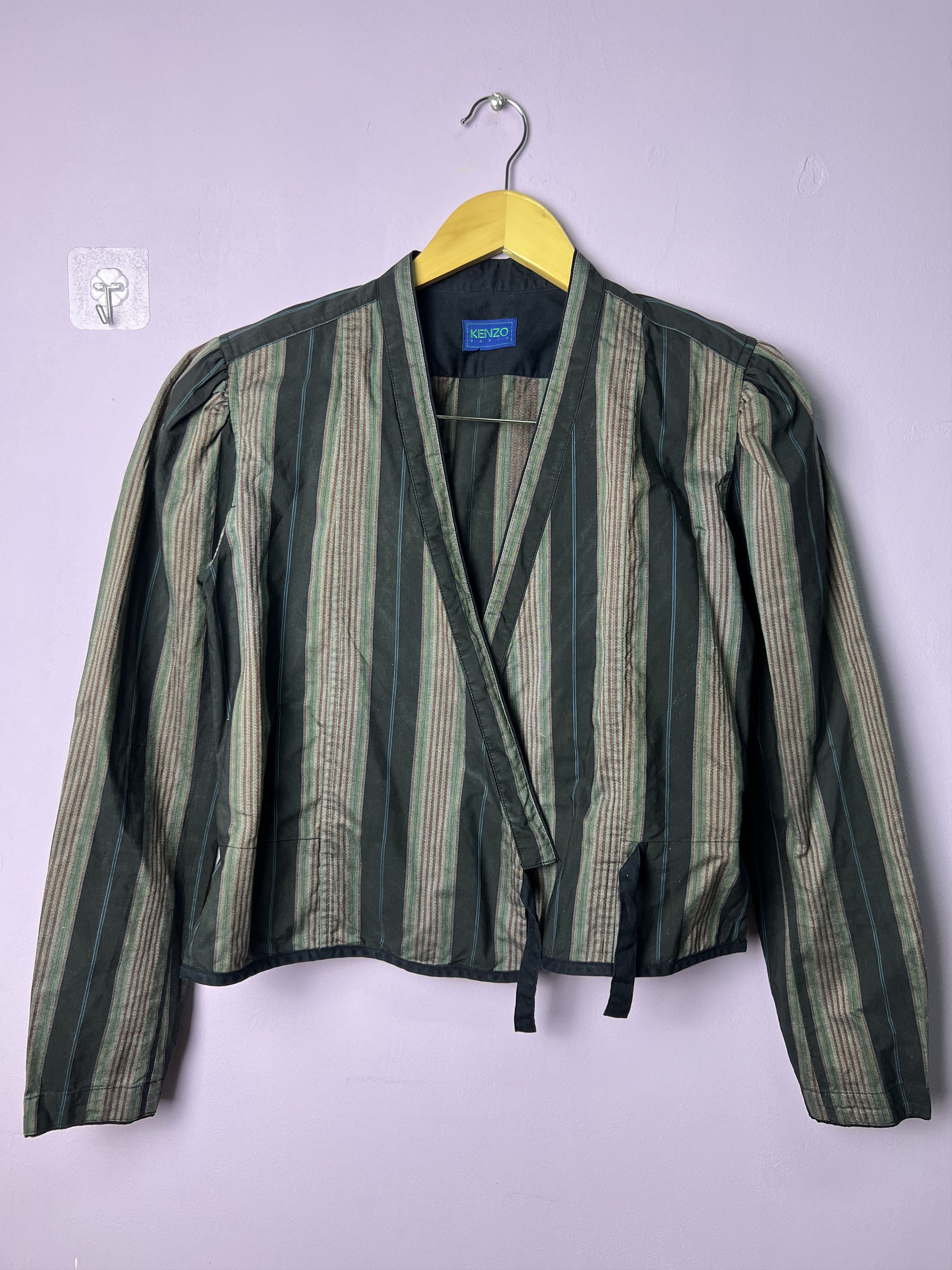 Kenzo 🔥Kenzo Paris Buttonless Cropped Blazers Size M / US 6-8 / IT 42-44 - 1 Thumbnail