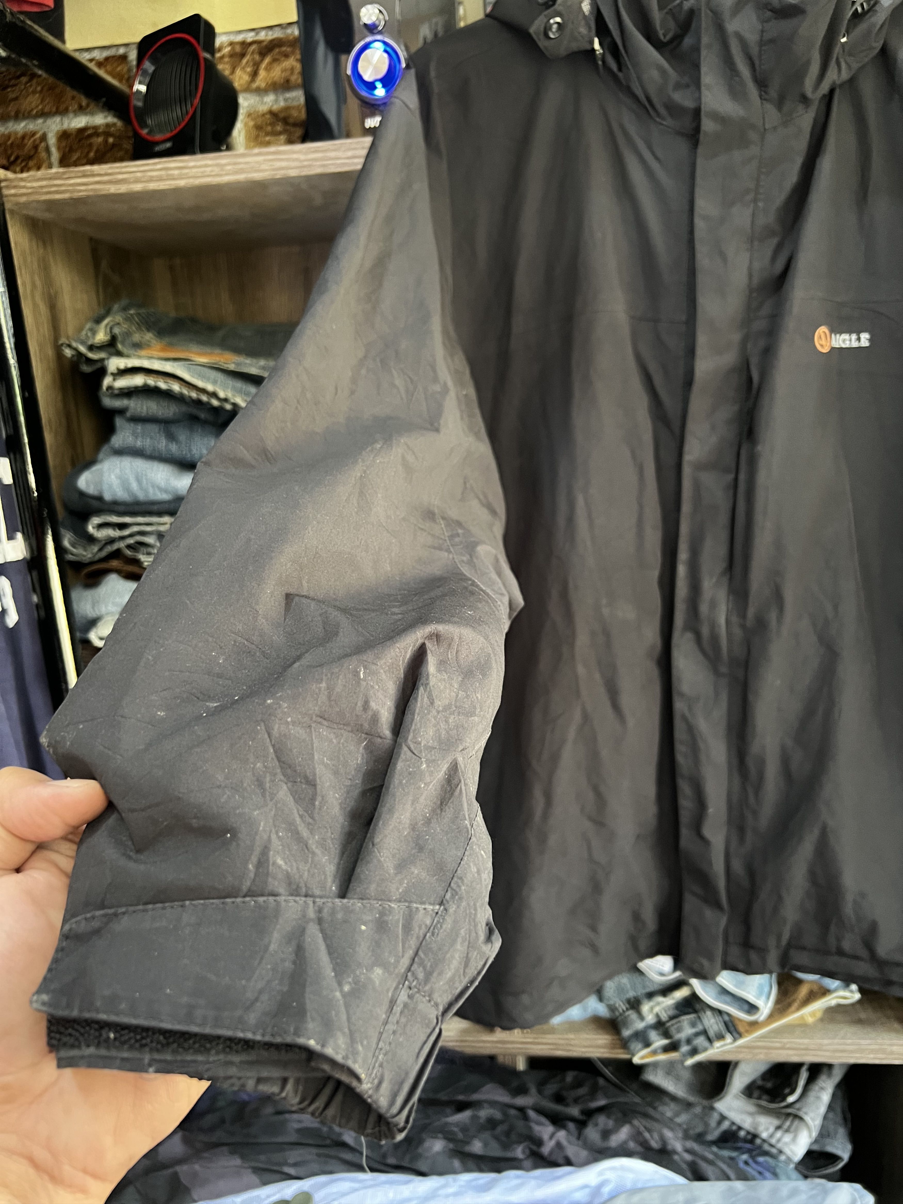 Aigle 🔥Aigle Goretex Black Zipper Windbreaker Size US XL / EU 56 / 4 - 6 Thumbnail