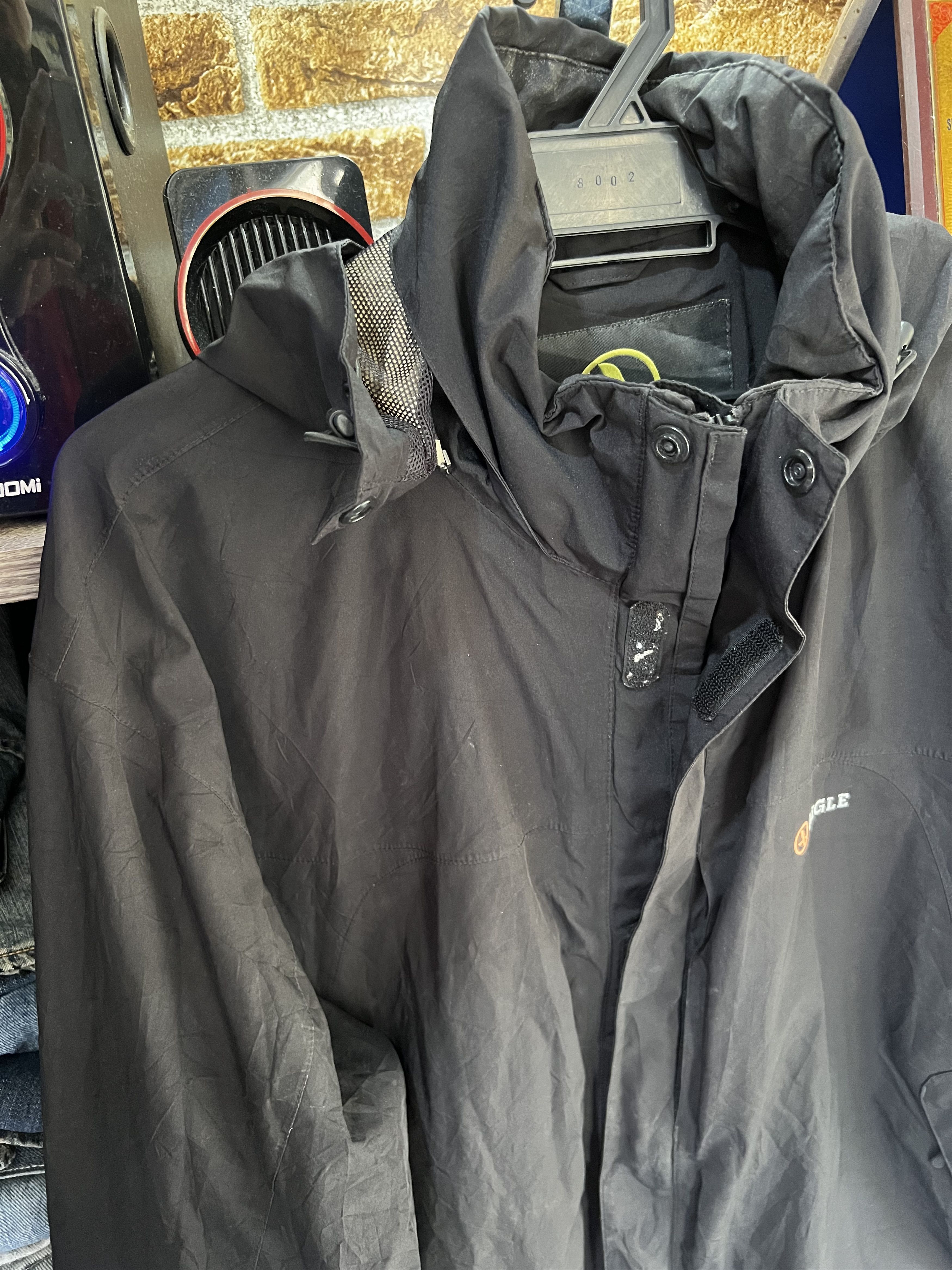 Aigle 🔥Aigle Goretex Black Zipper Windbreaker Size US XL / EU 56 / 4 - 8 Thumbnail