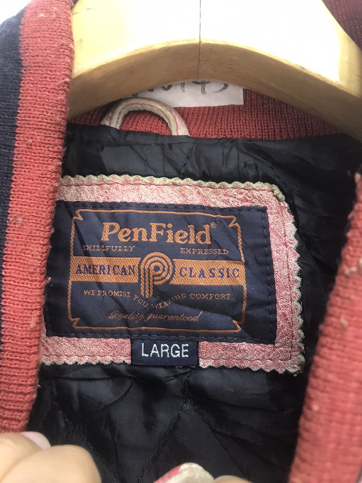Penfield × Vintage Vintage Penfield Spellout Varsity Jacket Size US L / EU 52-54 / 3 - 3 Thumbnail